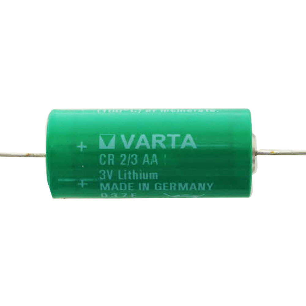 Varta CR2/3AA Lithium Batterie, Varta 6237 mit Axialem Drahtans