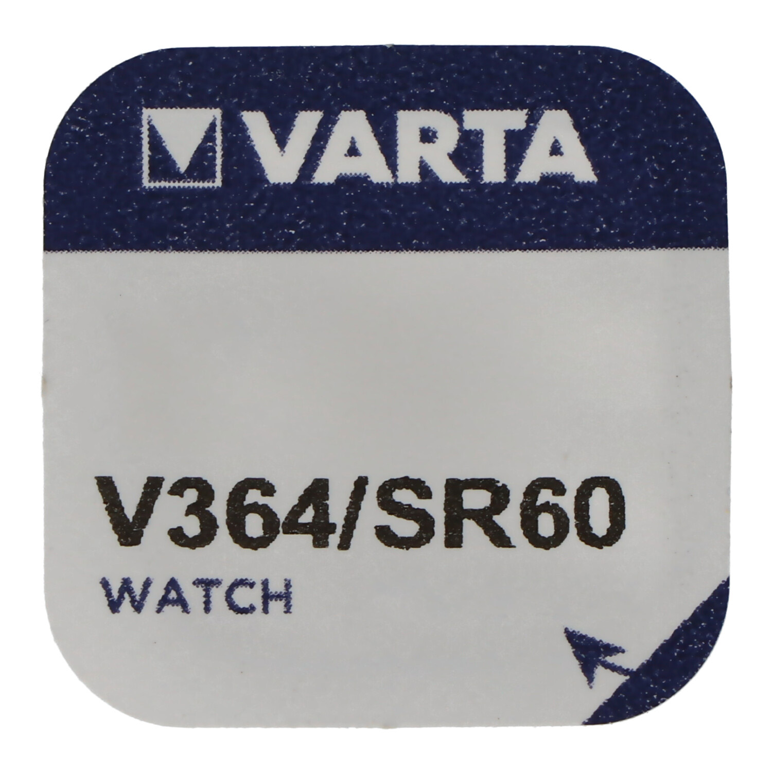 363, Varta V363, SR60, SR621SW Knopfzelle für Uhren etc.