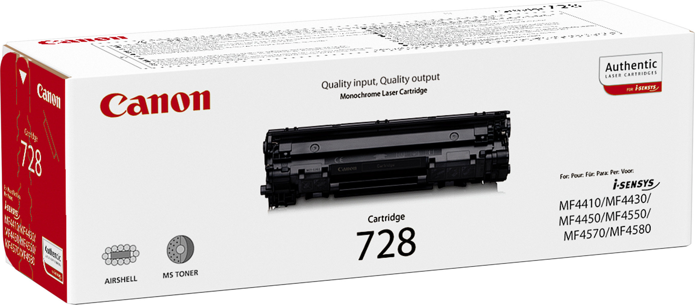 Canon Lasertoner CRG-728 schwarz 2.100 Seiten