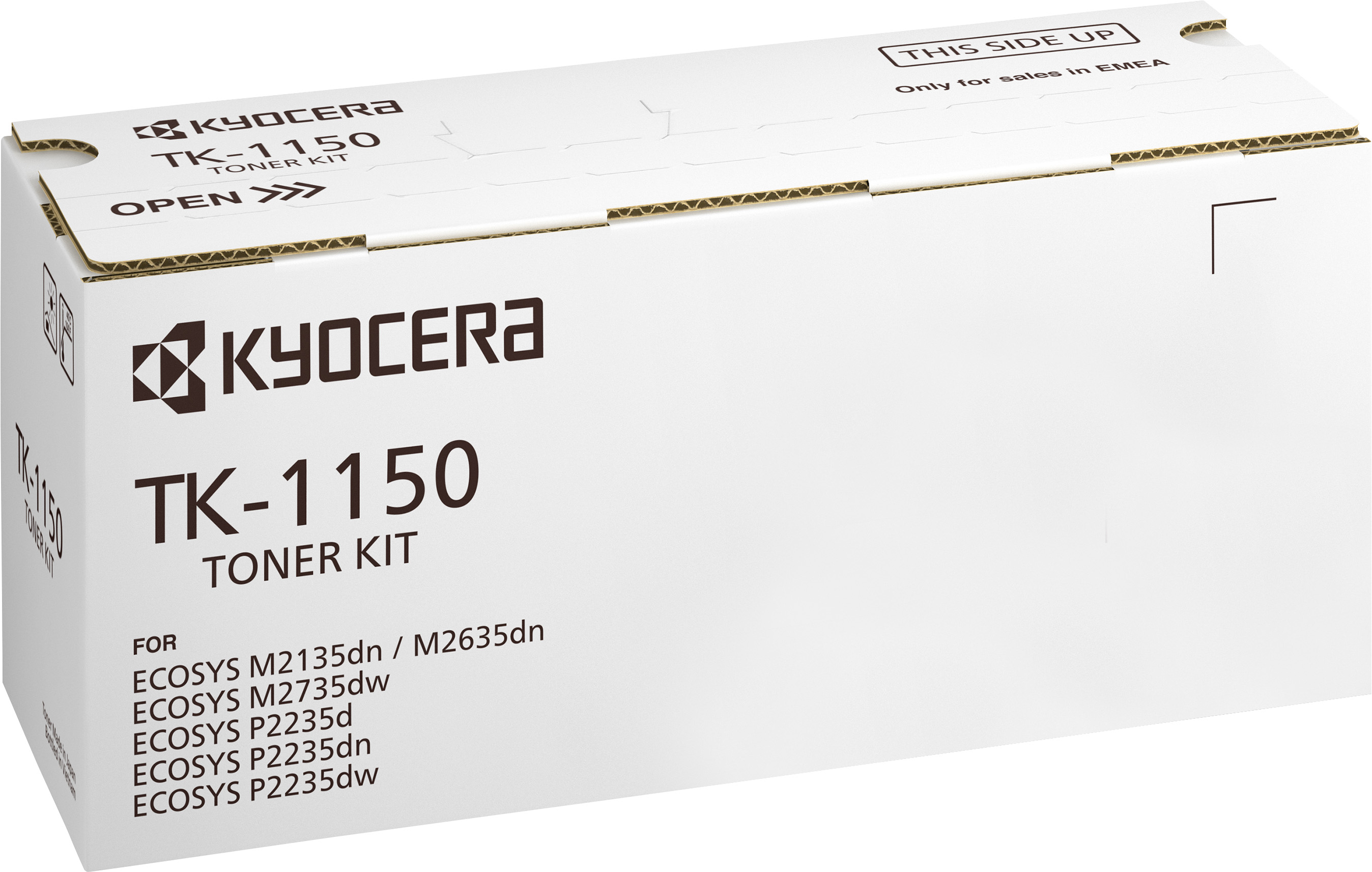 Kyocera Lasertoner TK-1150 schwarz 3.000 Seiten
