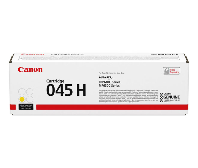 Canon Lasertoner 045H gelb 2.200 Seiten