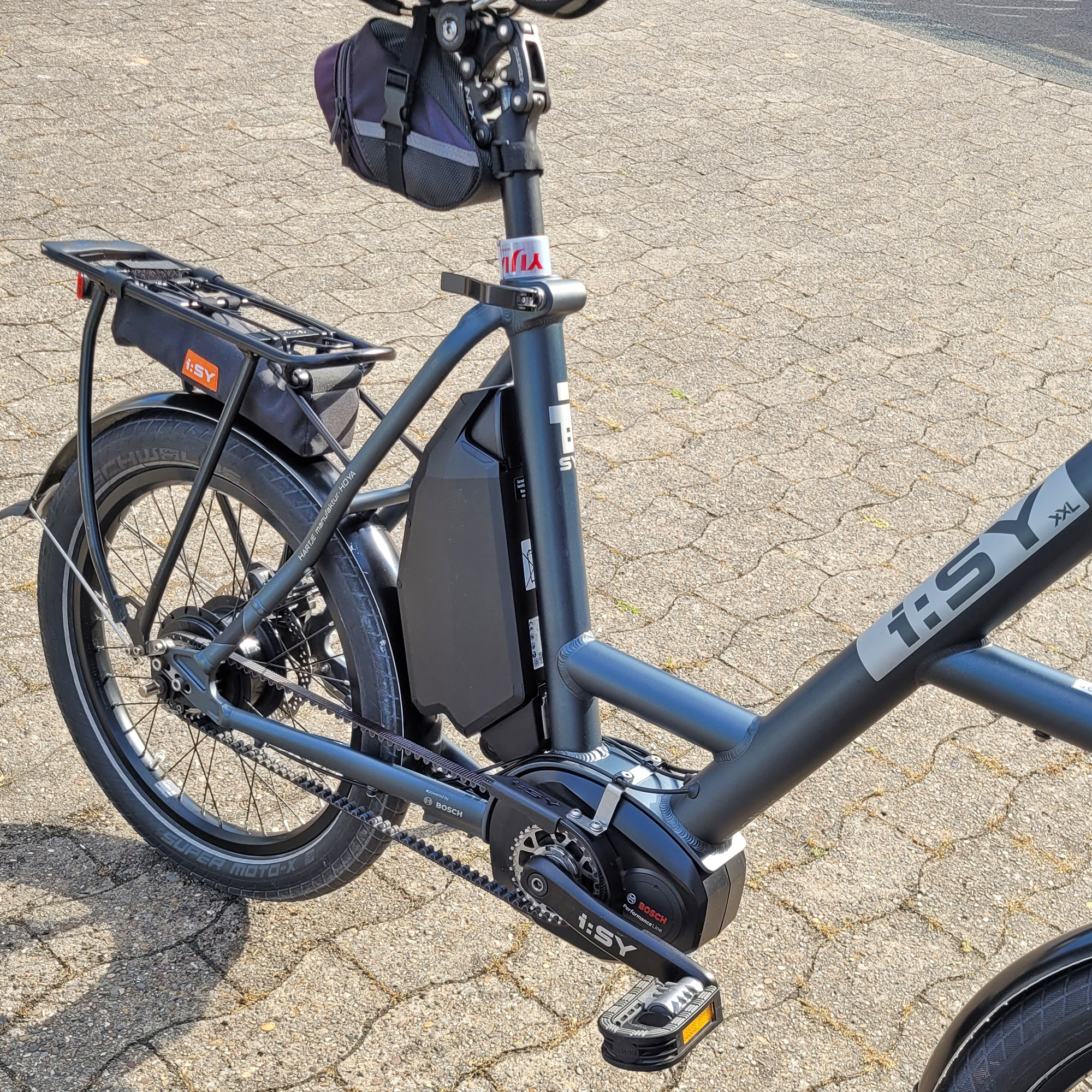 Akku passend für das e-Bike i:SY XXL 10Ah 360Wh 1,8 Kg Sattelrohr, Made in Germany