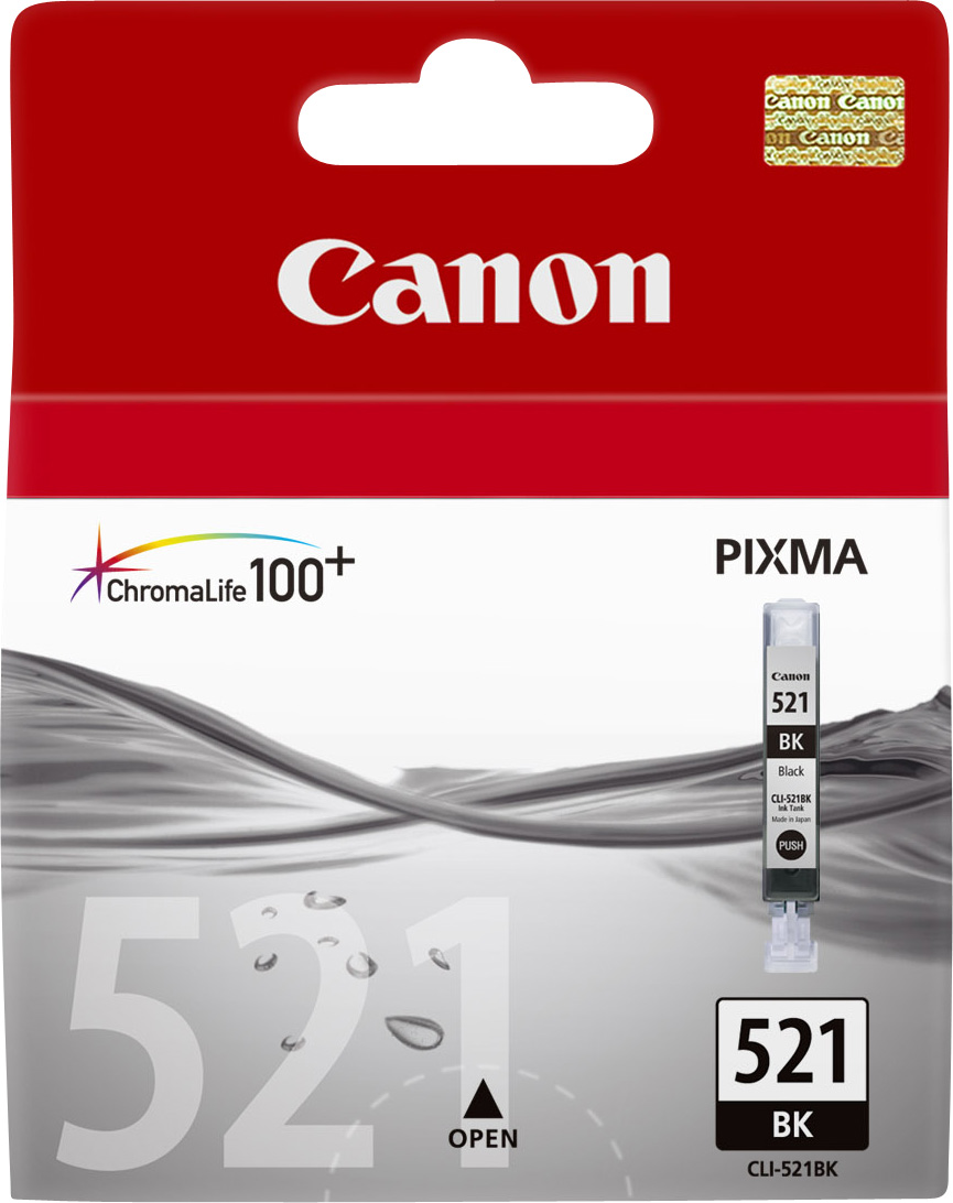 Canon Tintenpatrone CLI-521BK 9ml schwarz