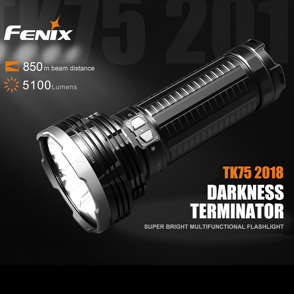 Fenix TK75 2018 4 Cree XHP35 HI LED Taschenlampe mit max. 5100 Lumen