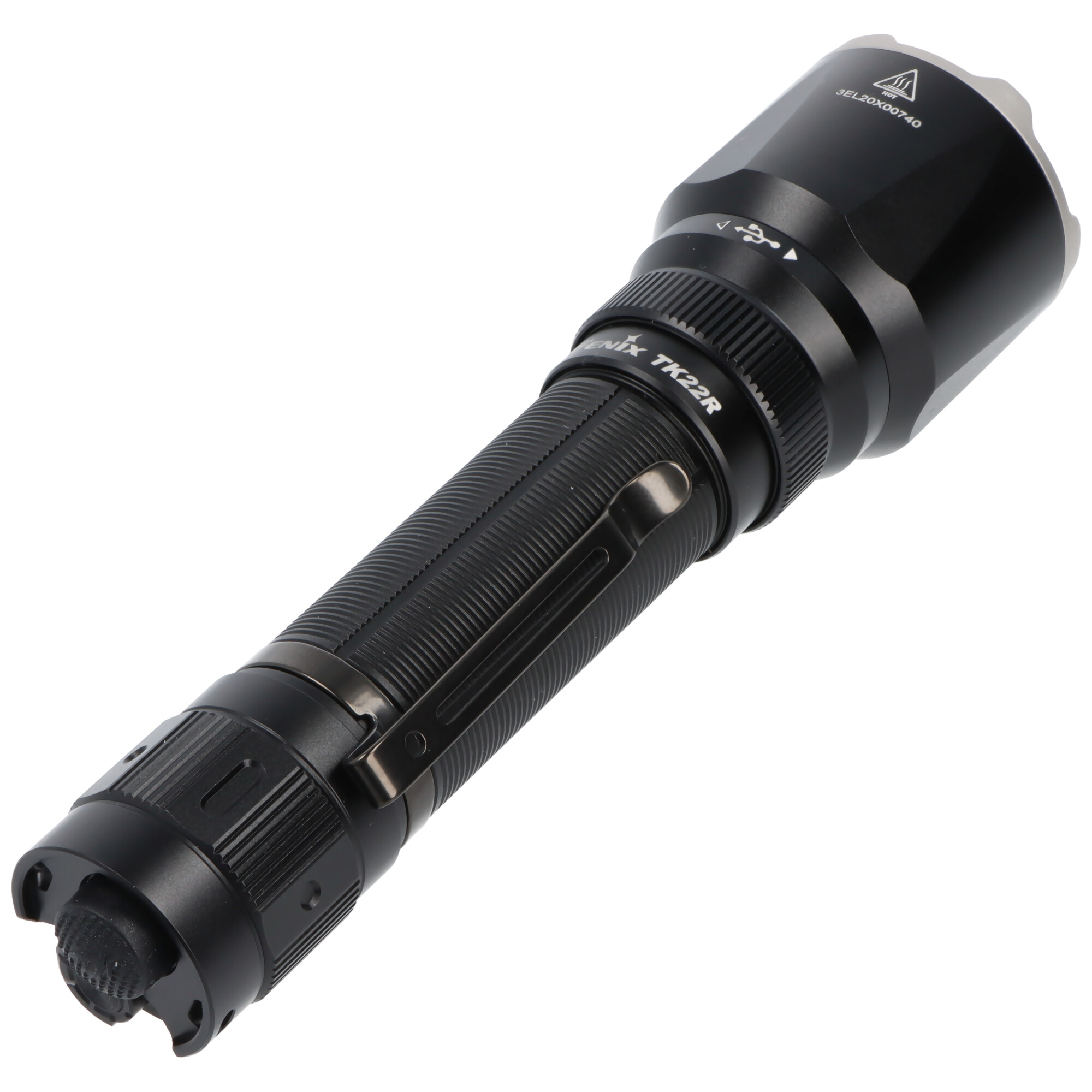 Fenix TK22R LED-Taschenlampe mit bis zu 3200 Lumen, 480 Meter Leuchtweite, taktische Taschenlampe mit FlexiSensa Control-Schalter