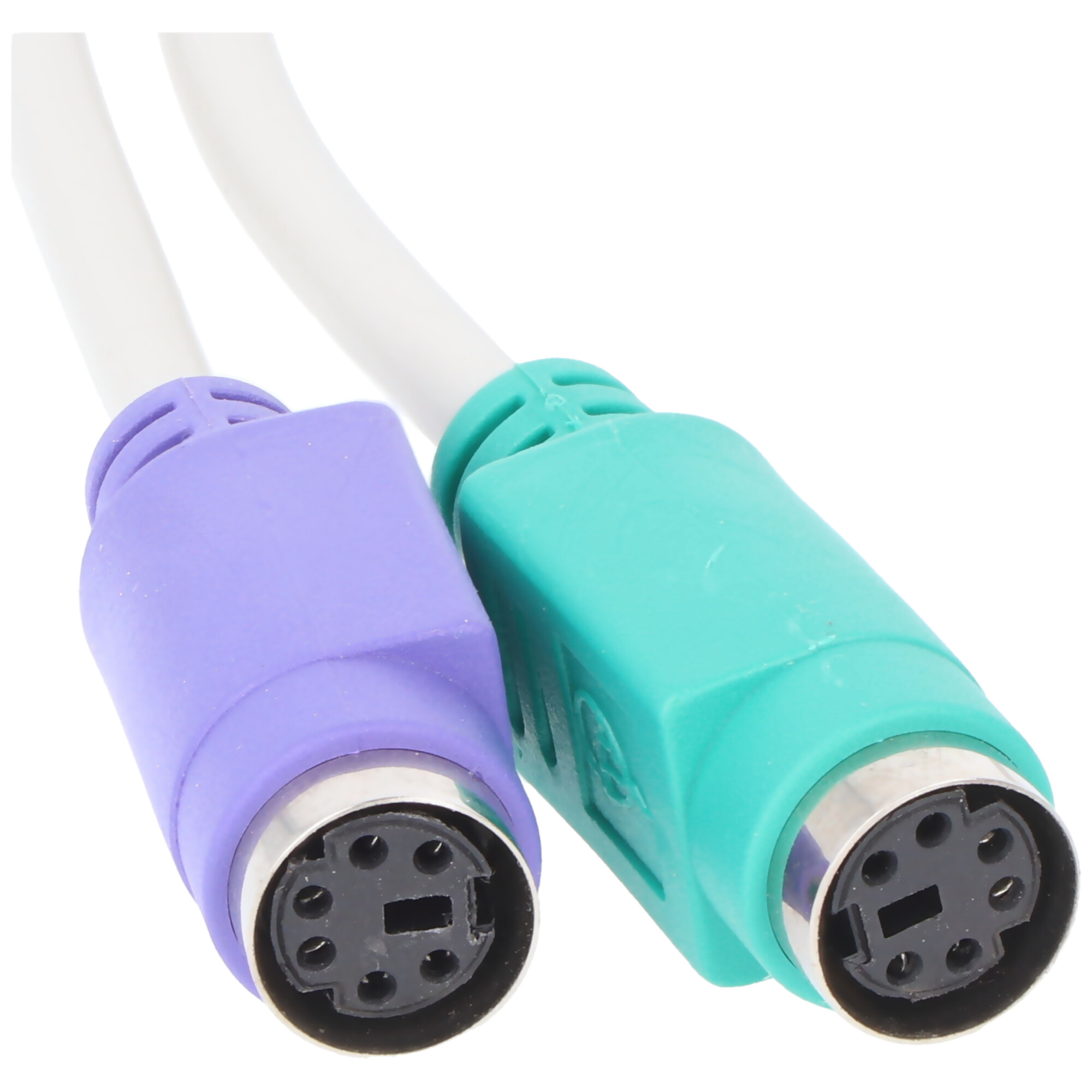 Goobay USB auf PS/2 Konverter/Adapter - USB A-Stecker > 2 x PS/2-Buchse