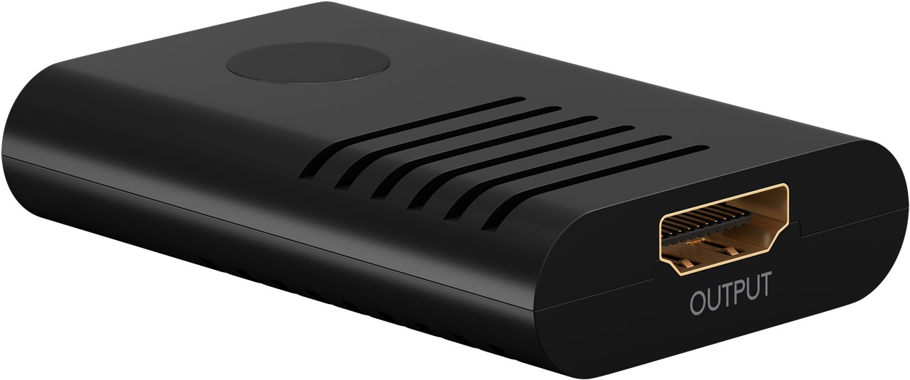 Goobay HDMI™-Signalverstärker 4K @ 60 Hz - zum Verlängern einer HDMI™-Verbindung auf bis zu über 20 m