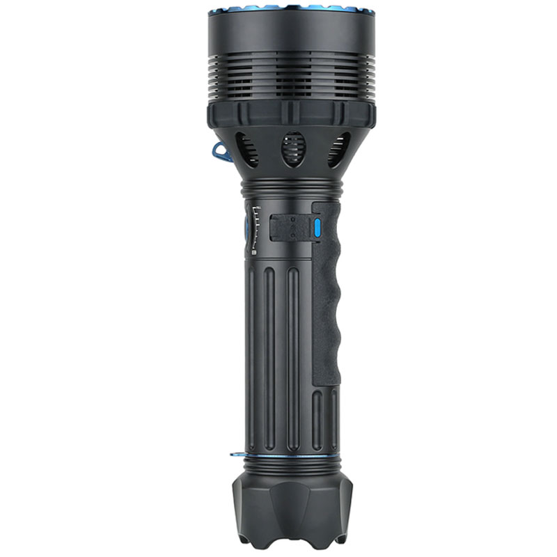 Olight X9R Marauder LED-Taschenlampe mit bis zu 25000 Lumen extra hell, inklusive Akku und Ladegerät