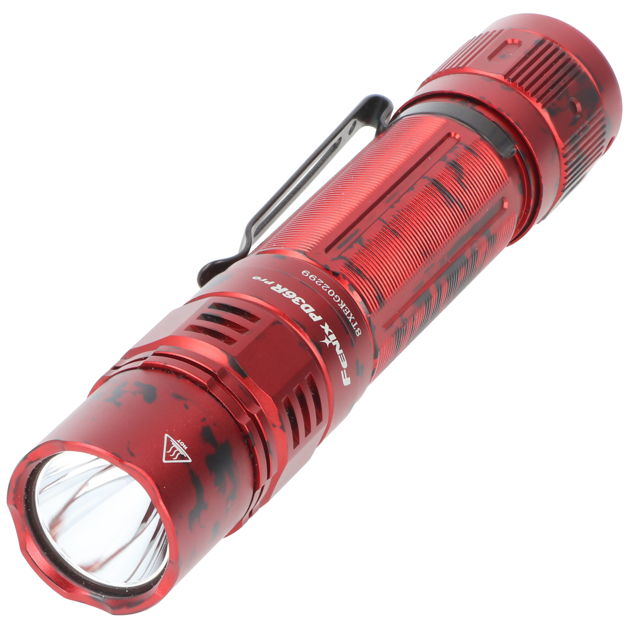 Fenix PD36R Pro LED Taschenlampe Red Camouflage, Sonderversion FEPD36RPRORed