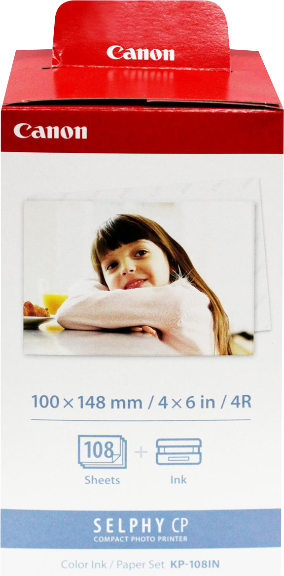 Canon Tintenpatronen Value-Pack KP-108IN color inkl. 3x36 Blatt Fotopapier 10x14,8c