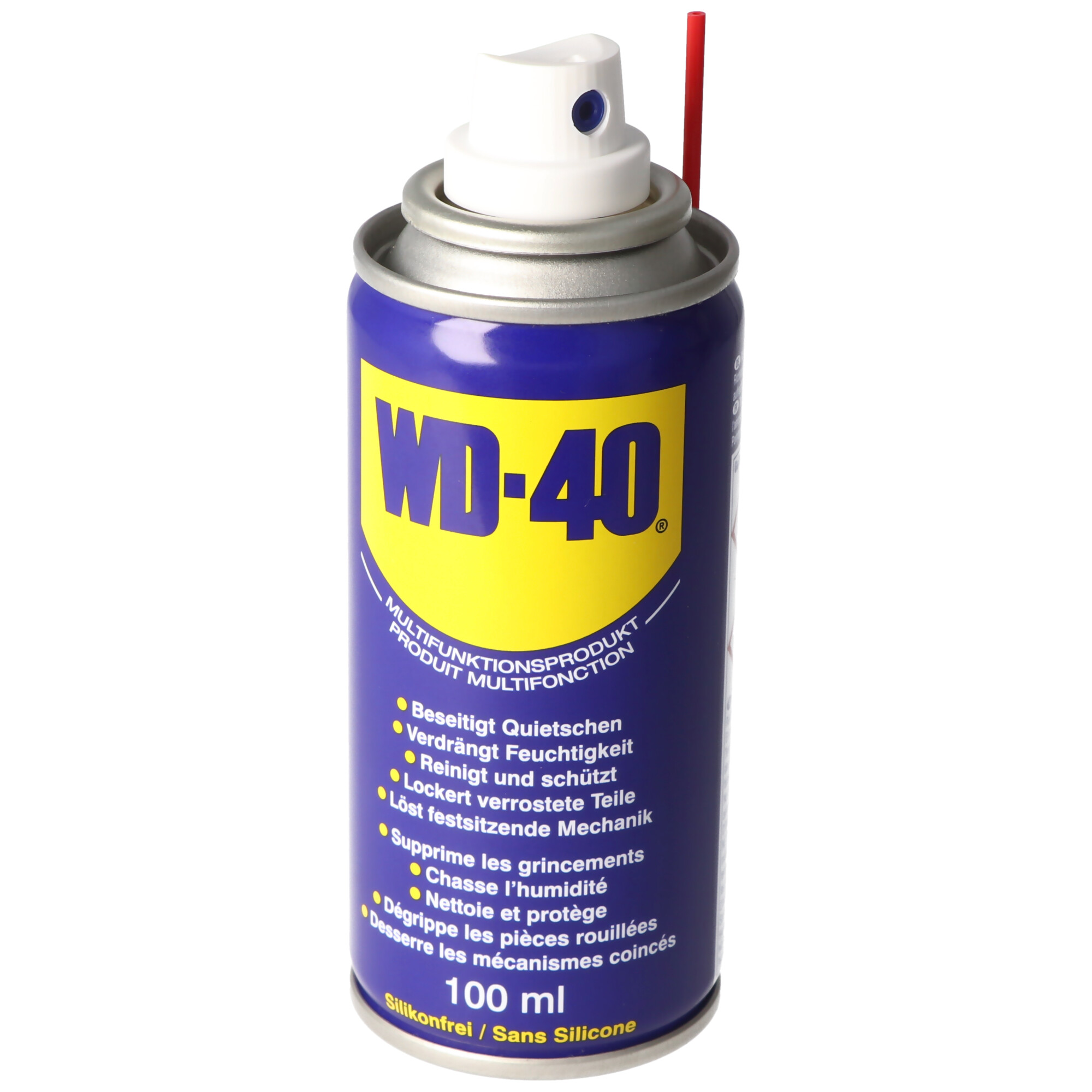 WD-40 multifunktionales Schmiermittel, beseitigt quietschen und knarren, 100ml