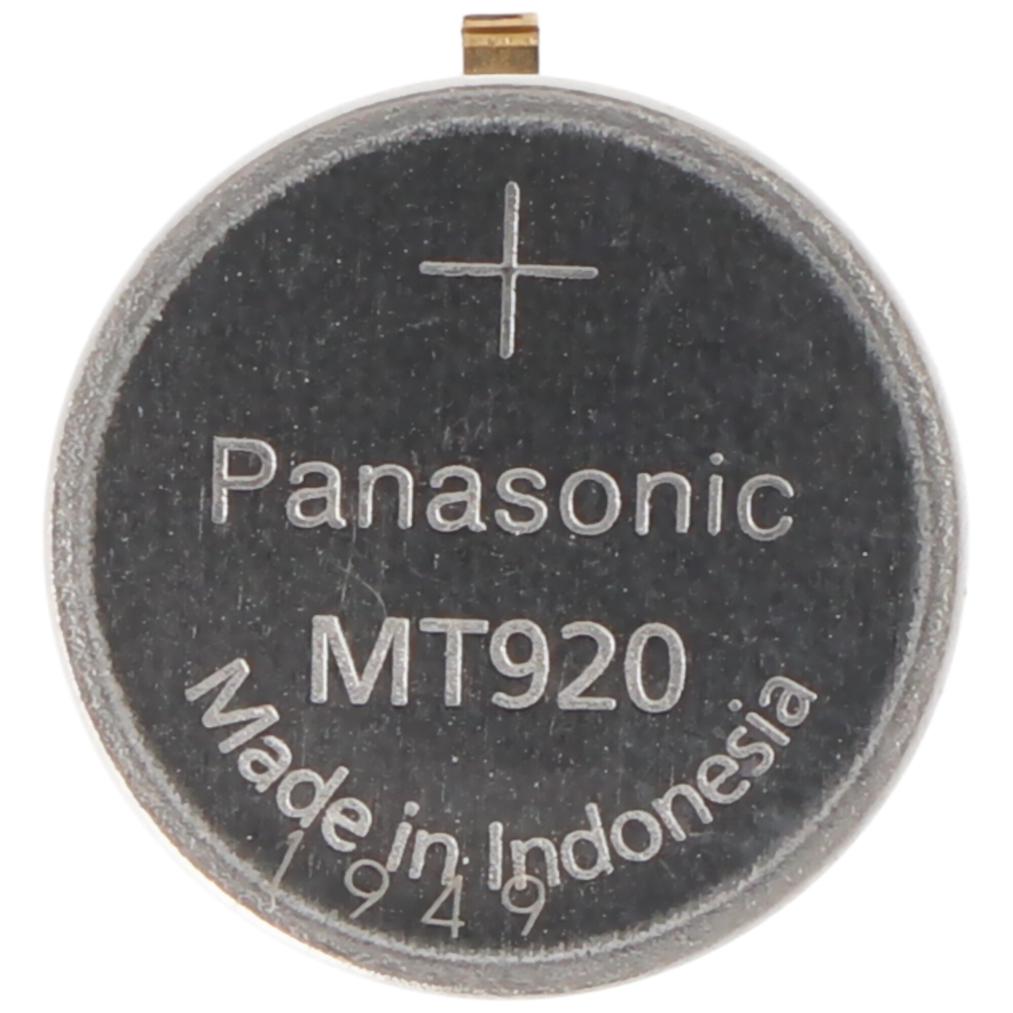 Panasonic Citizen Kondensator Akku 295-40, 295-56, 295-5600, MT920 ideal passend für Citizen Kaliber E767M, Solar Uhren, mit Lötfahne, 1,5V