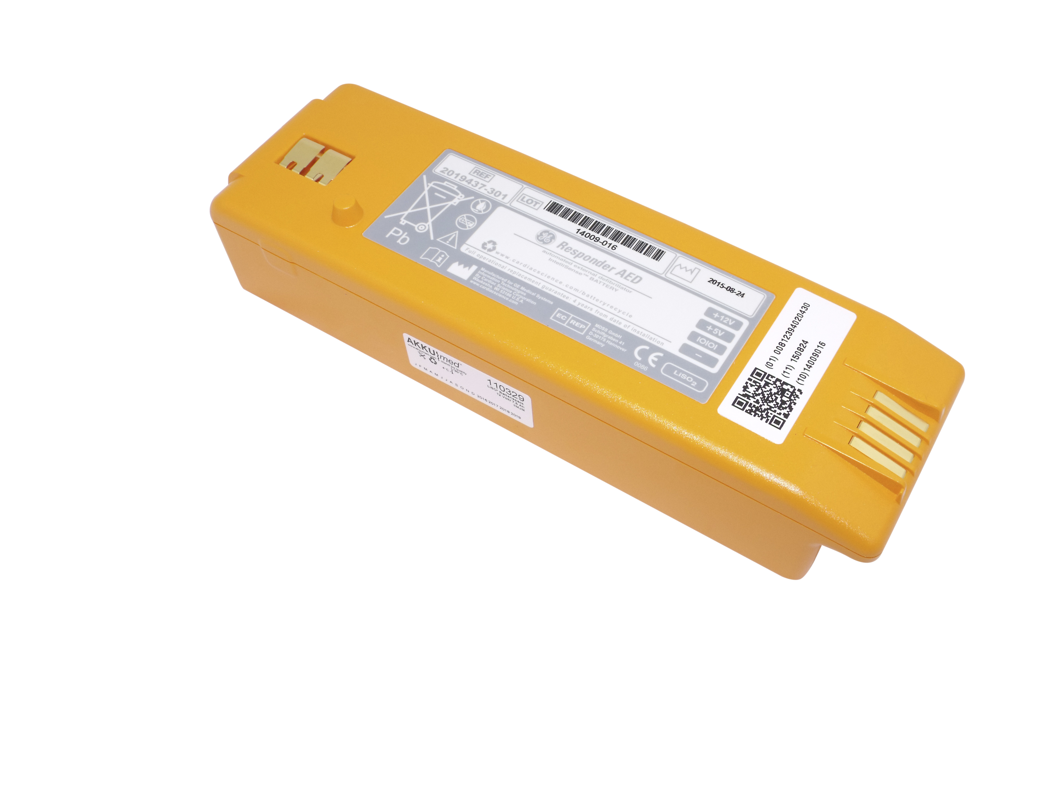 Original Lithiumbatterie GE Responder AED Defibrillator - 2019437-001