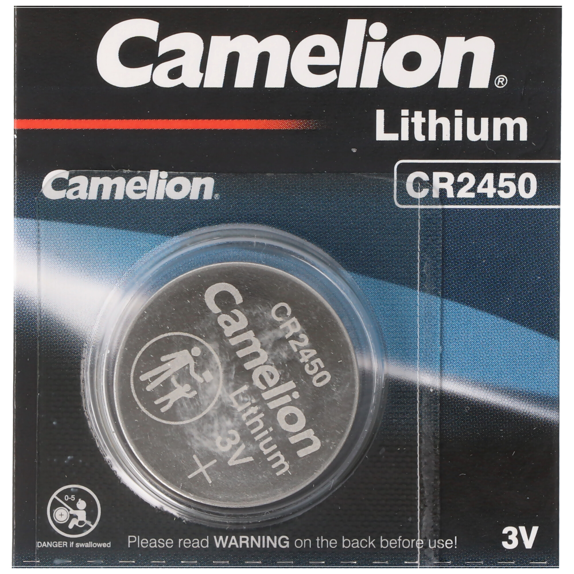 Camelion CR2450 Lithium Batterie im praktischen 5er Set