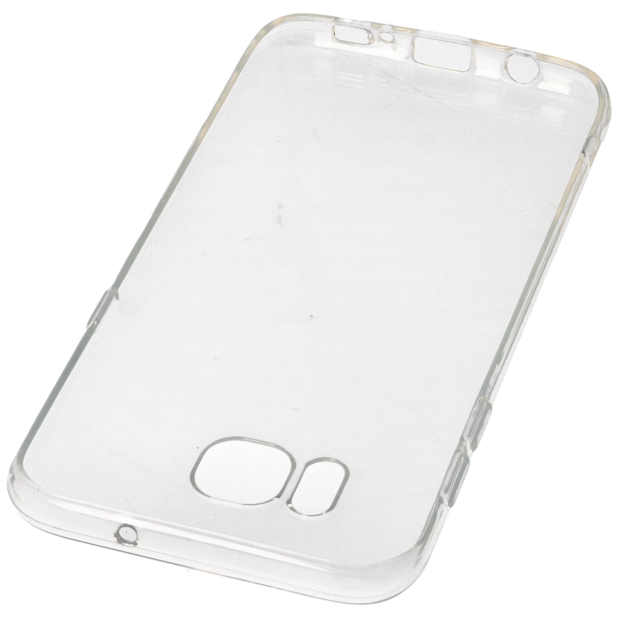 Hülle passend für Samsung Galaxy S7 Edge - transparente Schutzhülle, Anti-Gelb Luftkissen Fallschutz Silikon Handyhülle robustes TPU Case