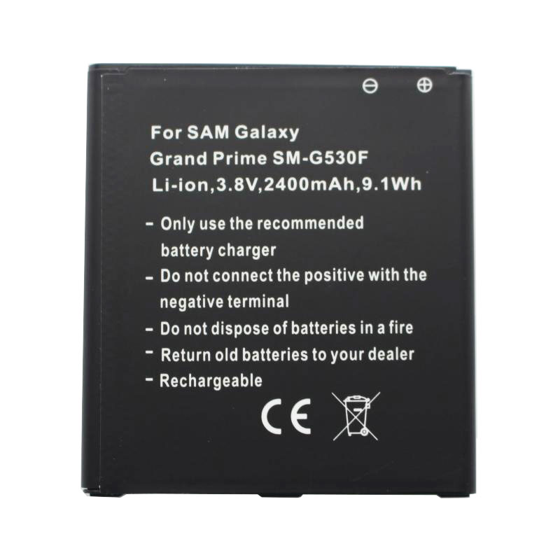 Akku passend für Samsung Galaxy Grand Prime, SM-G530F, EB-BG530BB 2400mAh ohne NFC