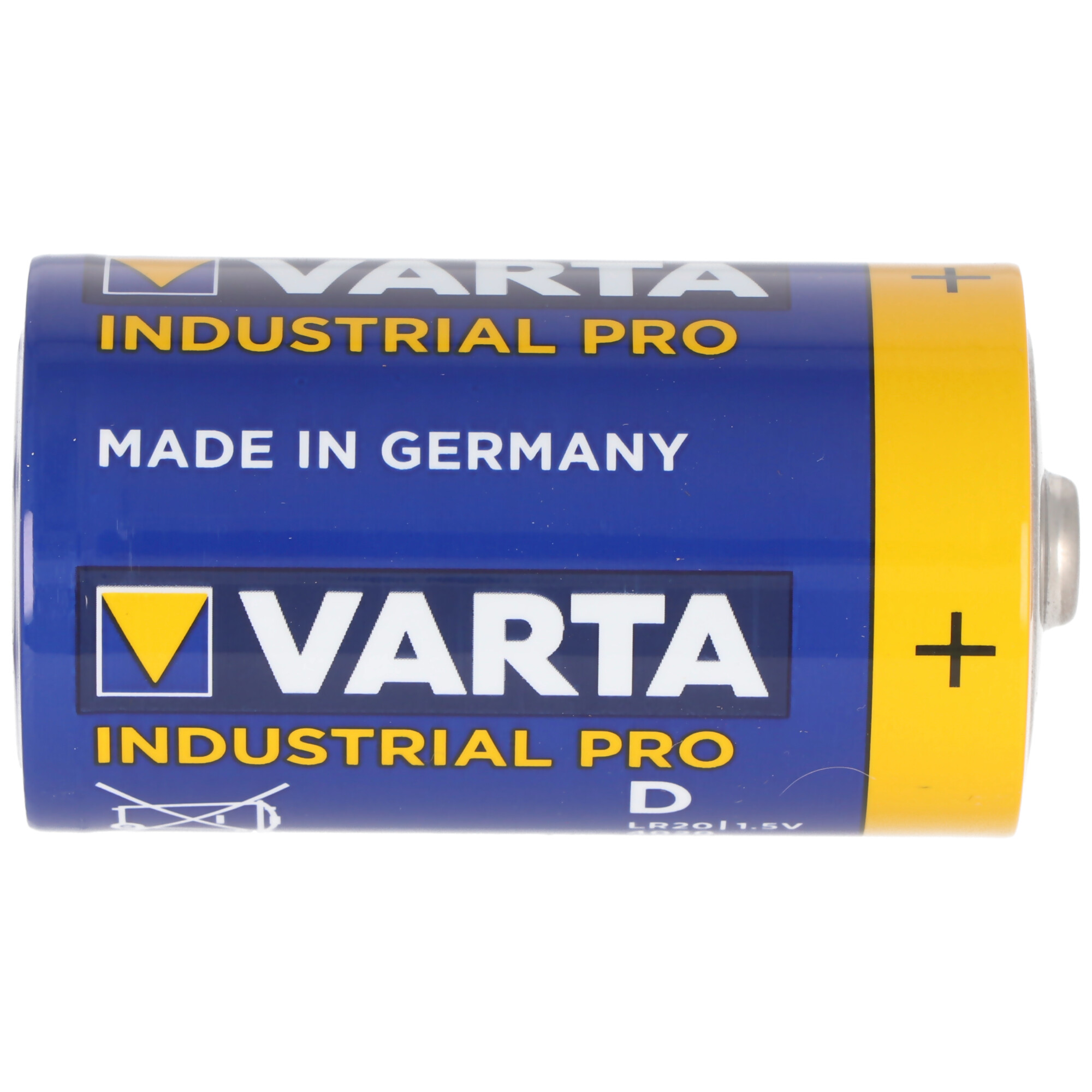 Varta 4020 Industrial 1,5 Volt max. 16500mAh Abmessungen ca. 61,5 x 34,2mm Alkaline Mono , D, LR20
