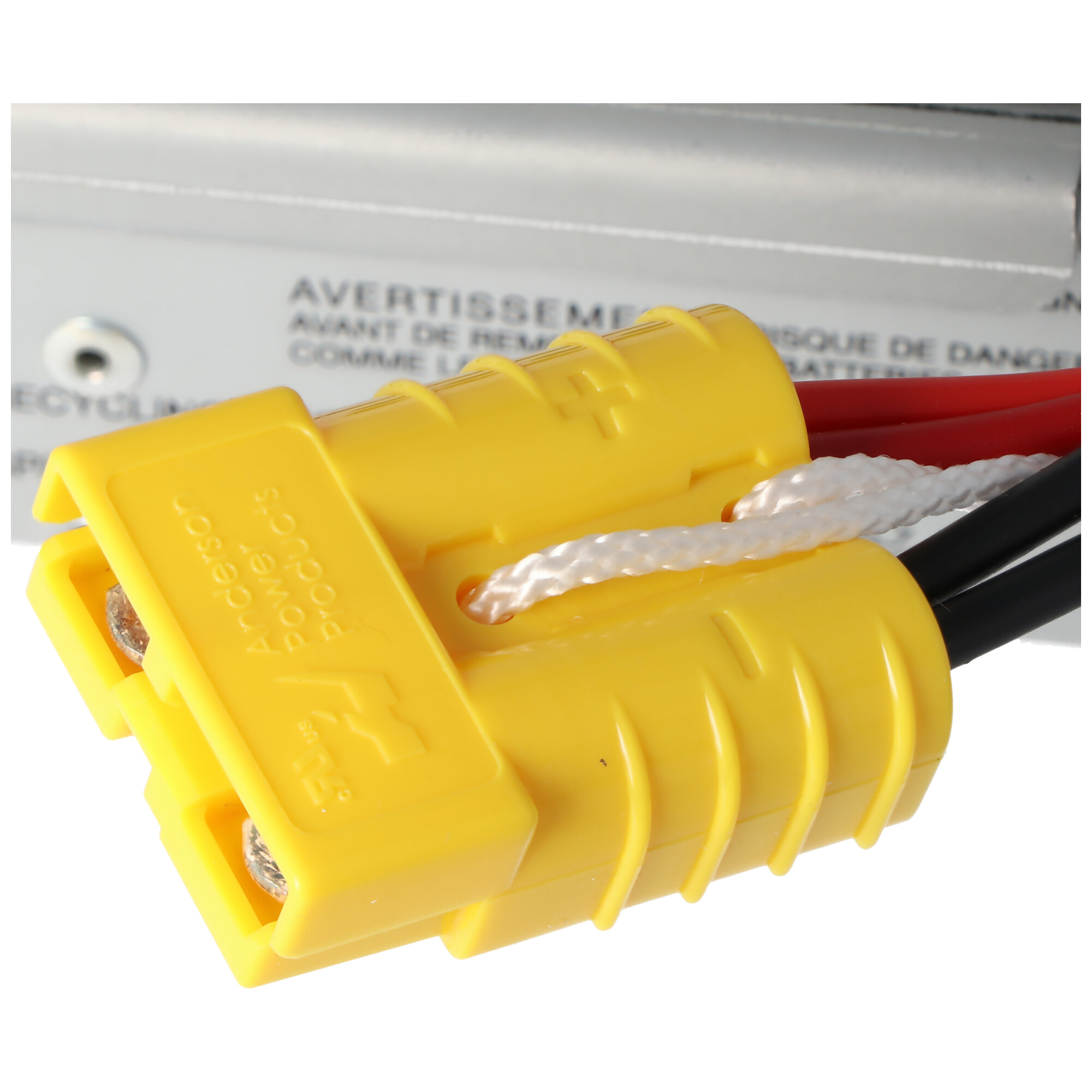 Nachbau Akku exakt passend für den APC-RBC24 Akku vormontiert mit Kabel und Stecker