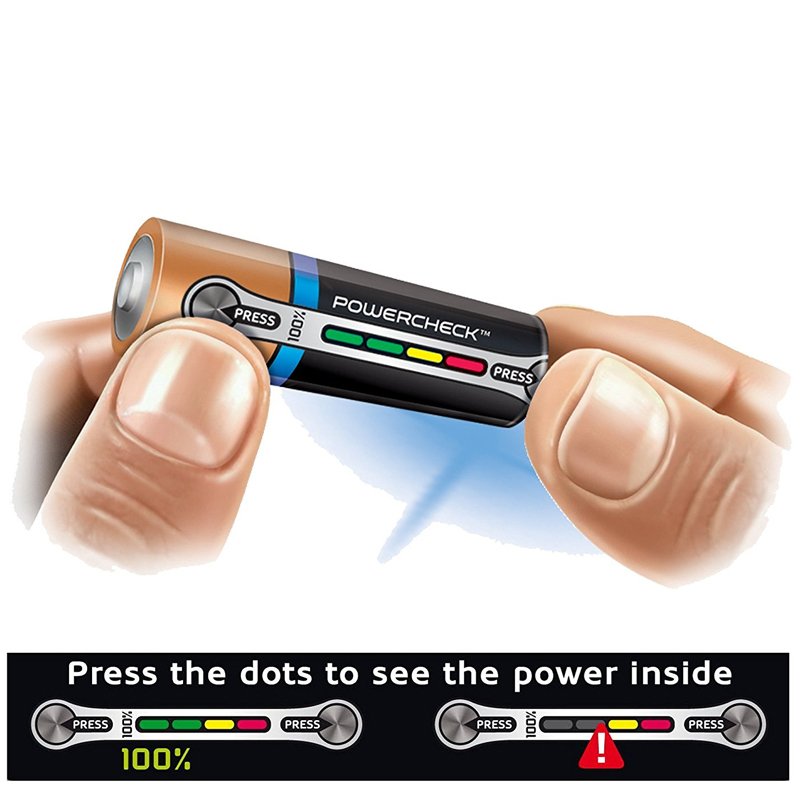 Duracell Ultra Power-AA MX1500, LR06 Alkaline-Batterie BPH16 mit Powercheck, wiederverschließbar