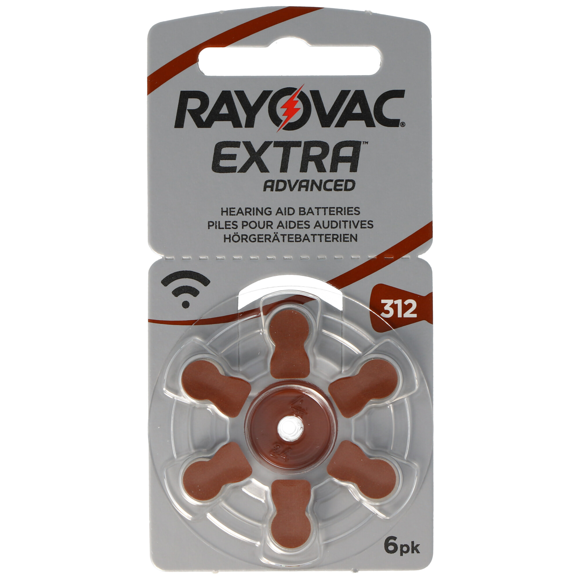 Rayovac Hörgerätebatterie Varta HA312, PR41, 4607, Acoustic Special max. 180mAh, 5000252003205