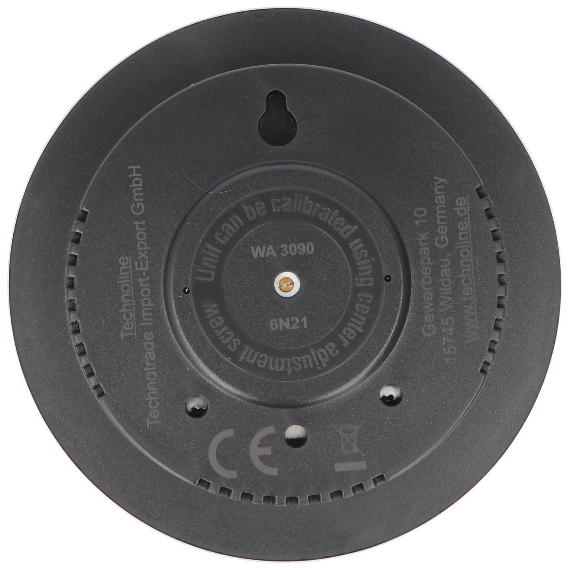 Technoline WA 3090 rundes BaroMeter mit Thermo-HygroMeter im Vintage-Design
