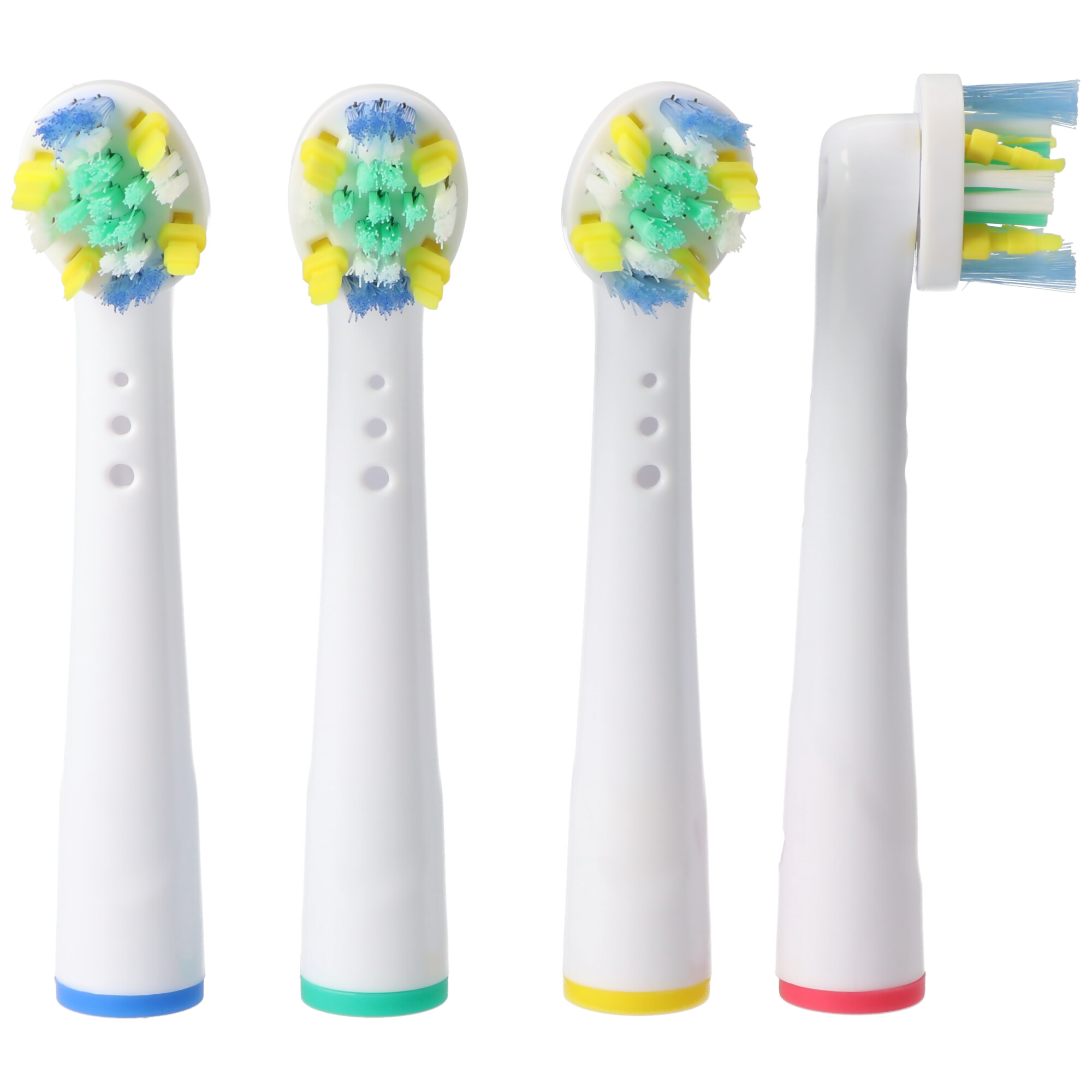 4 Stück Deep Cleaning Brush Ersatz-Zahnbürstenkopf für elektrische Zahnbürsten von Oral-B, passend z.B. für Oral-B D10, D12, D16, D12 und viele andere Modelle von Oral-B