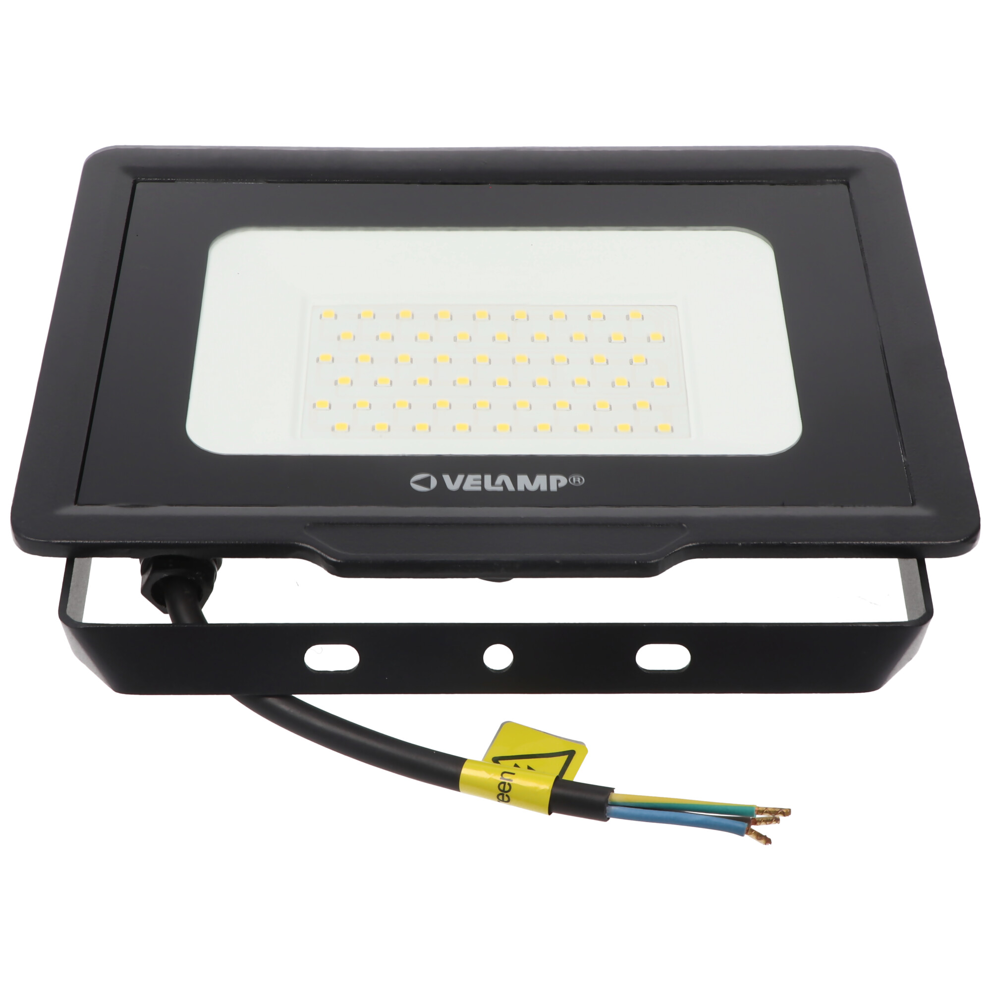 Velamp PADLIGHT5, SMD LED Strahler, 50W IP65, schwarz 4000K