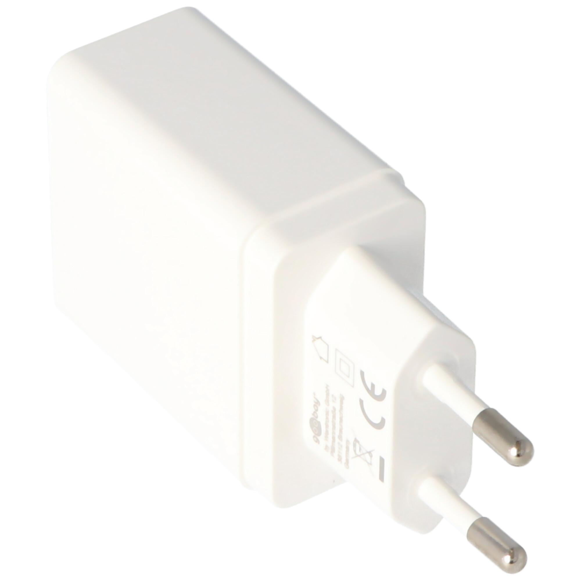 USB-Schnellladegerät QC3.0 18W, Quick Charge USB-Netzteil, weiß