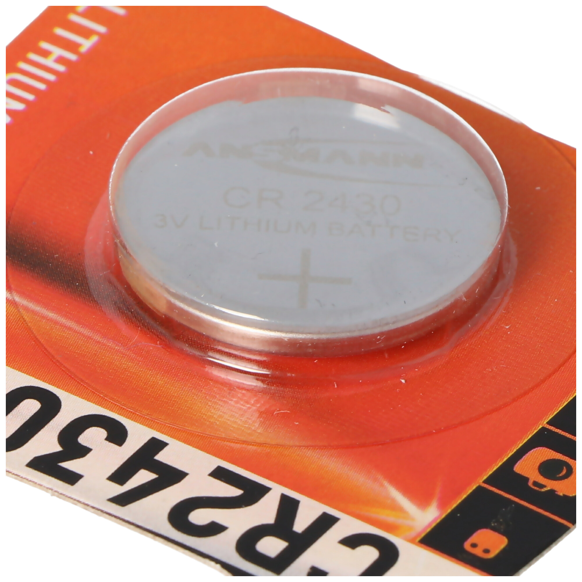 Ansmann CR2430 3 Volt Lithium Batterie 3,0 x 24,5 mm 270mAh