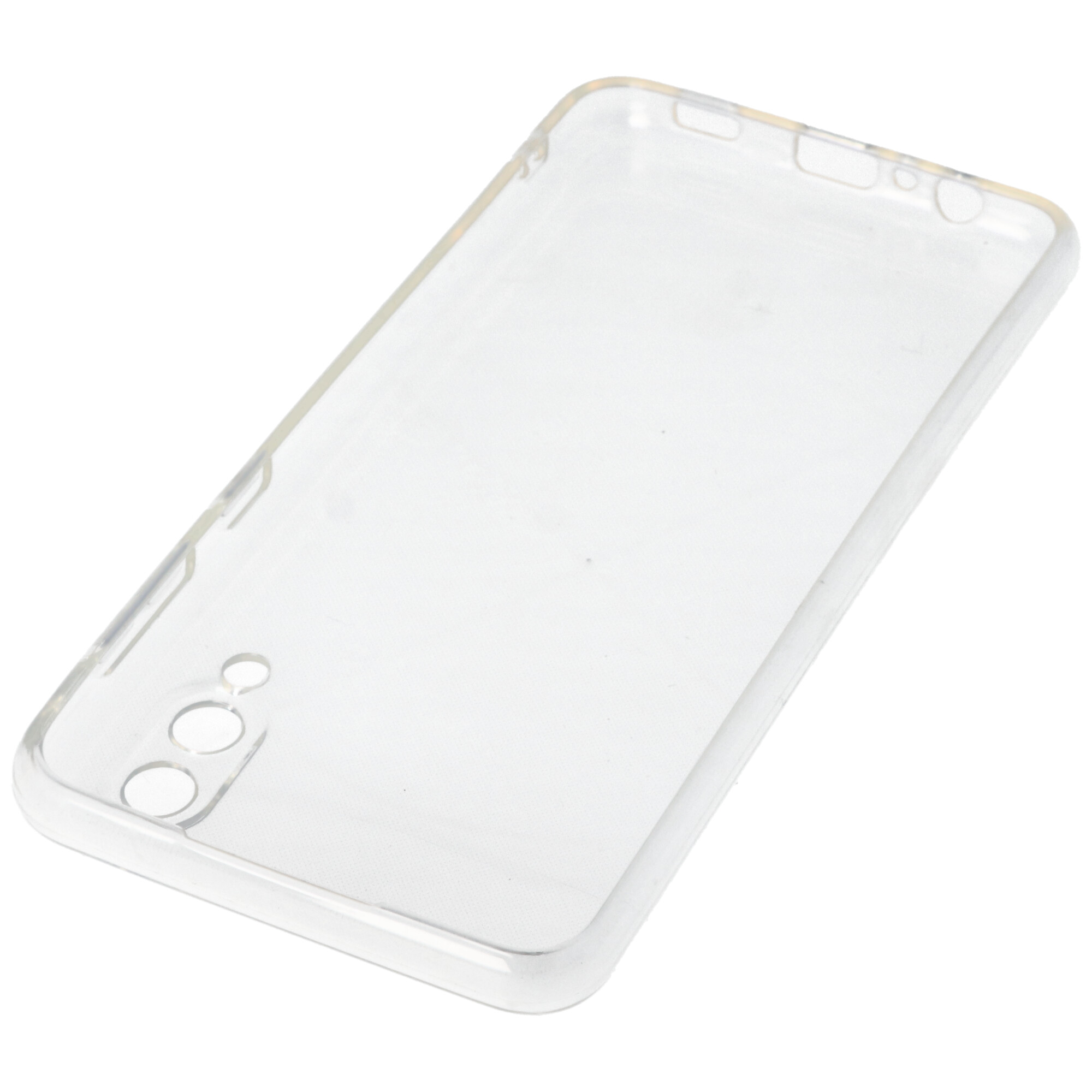 Hülle passend für Samsung Galaxy A02 / M02 - transparente Schutzhülle, Anti-Gelb Luftkissen Fallschutz Silikon Handyhülle robustes TPU Case