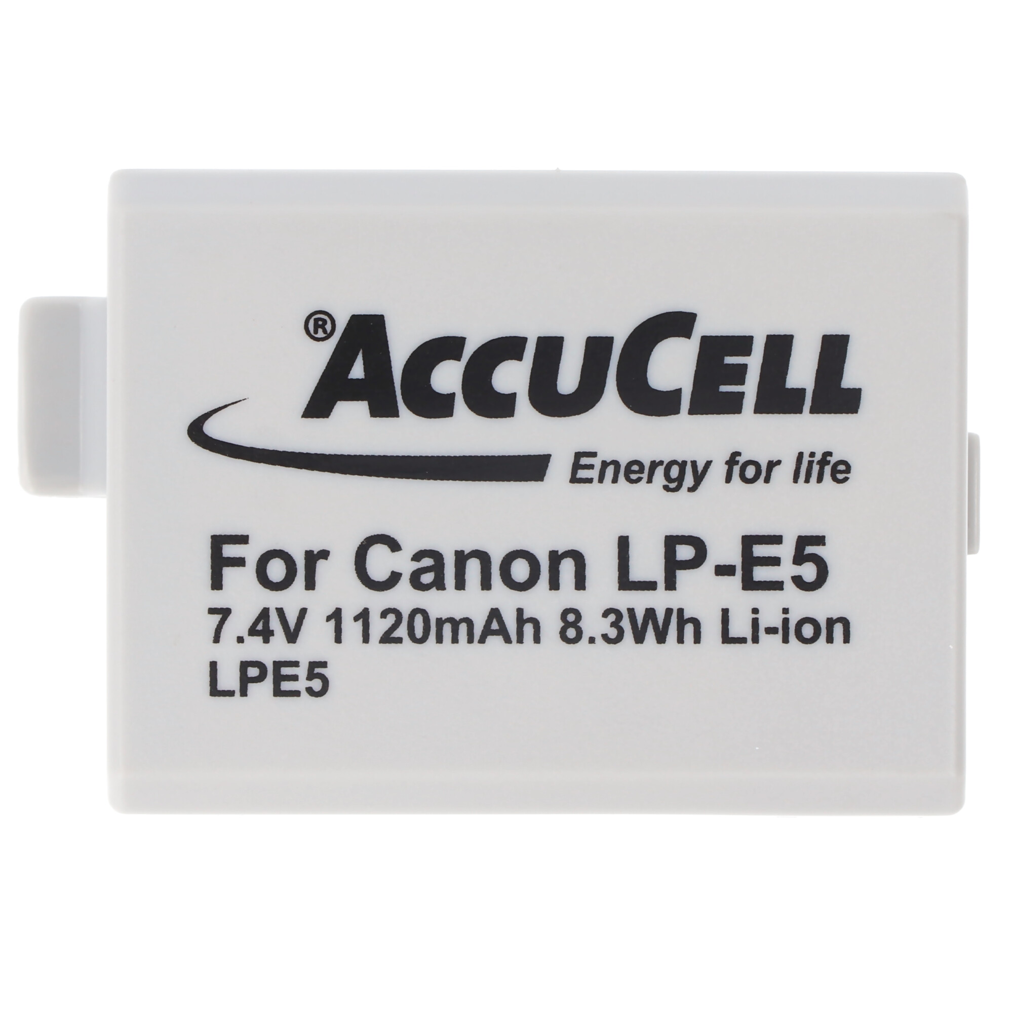 AccuCell Akku passend für Canon LP-E5, EOS 500D, EOS Rebel T1i