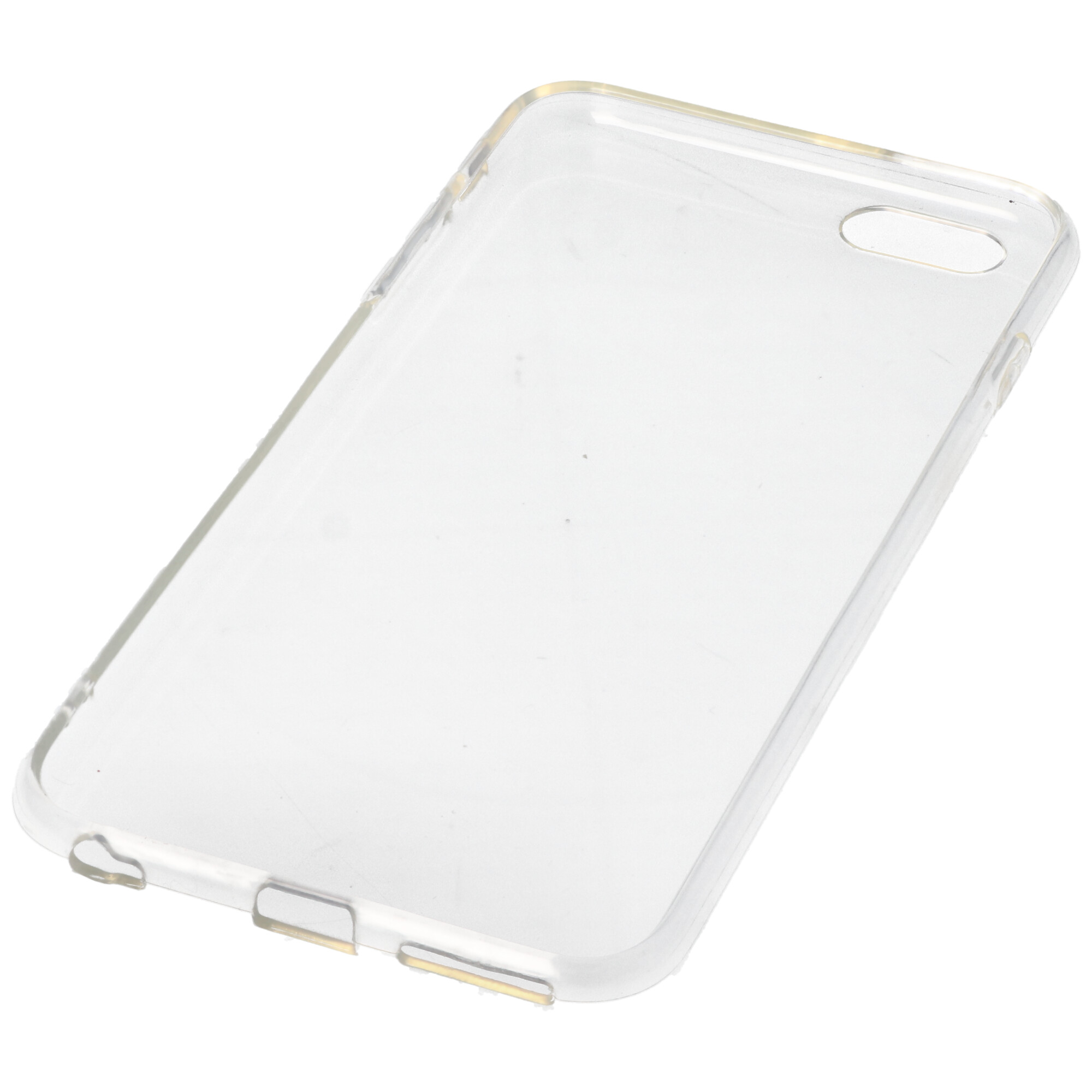 Hülle passend für Apple iPhone 6 Plus / iPhone 6S Plus - transparente Schutzhülle, Anti-Gelb Luftkissen Fallschutz Silikon Handyhülle robustes TPU Case