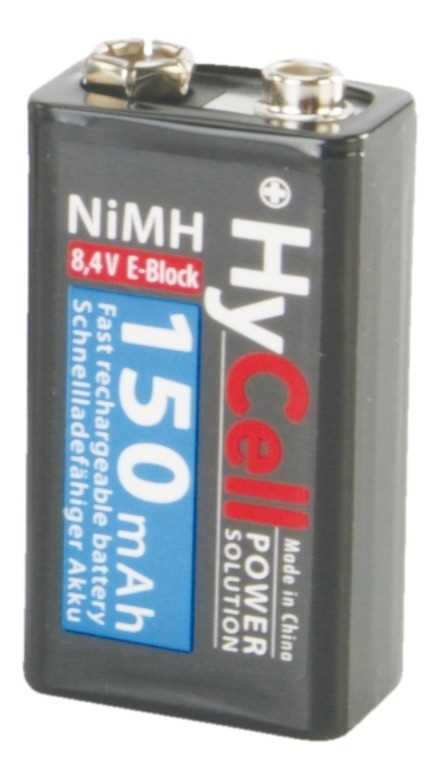 HyCell NiMH-Akku Typ 150 E-Block 120mAh