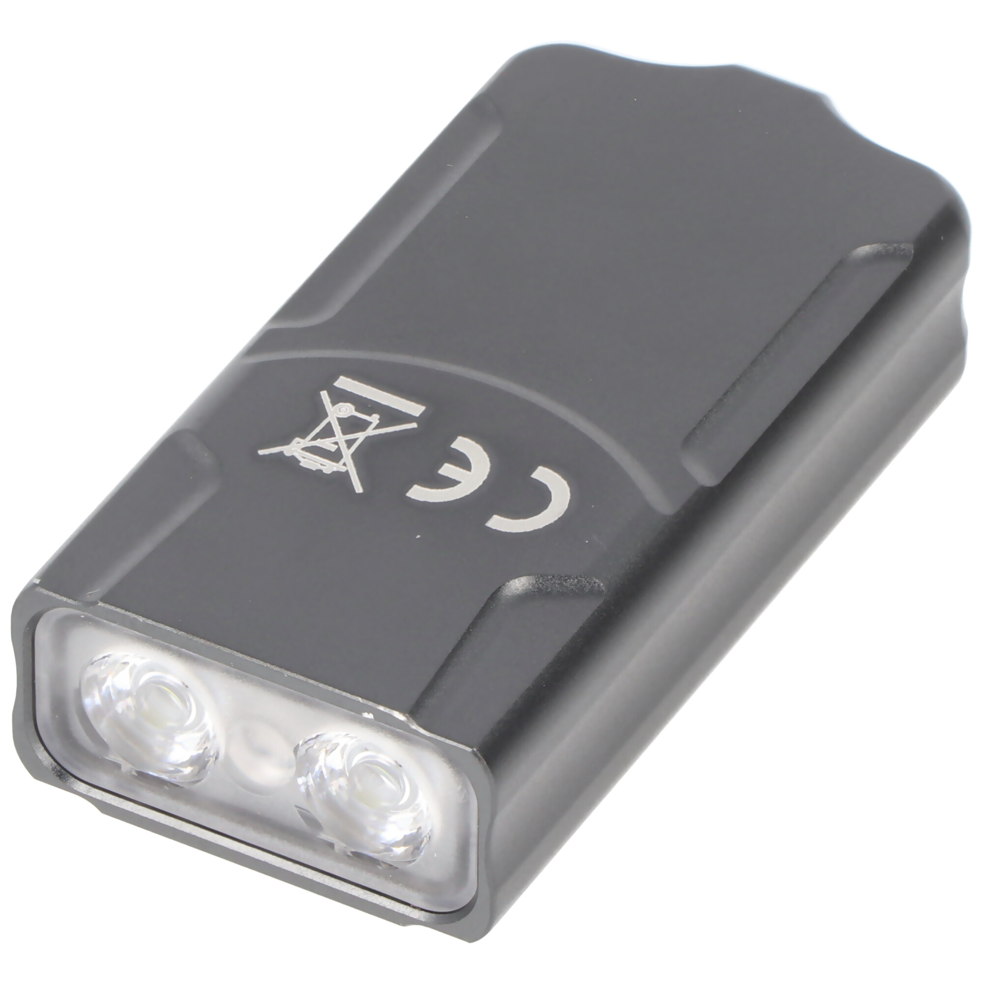 Fenix E03R V2.0 LED Schlüsselbundleuchte, max. 500 Lumen, mit Positionslicht in rot und grün, ultraleicht und kompakt, eingebauter 400mAh Li-Polymer Akku