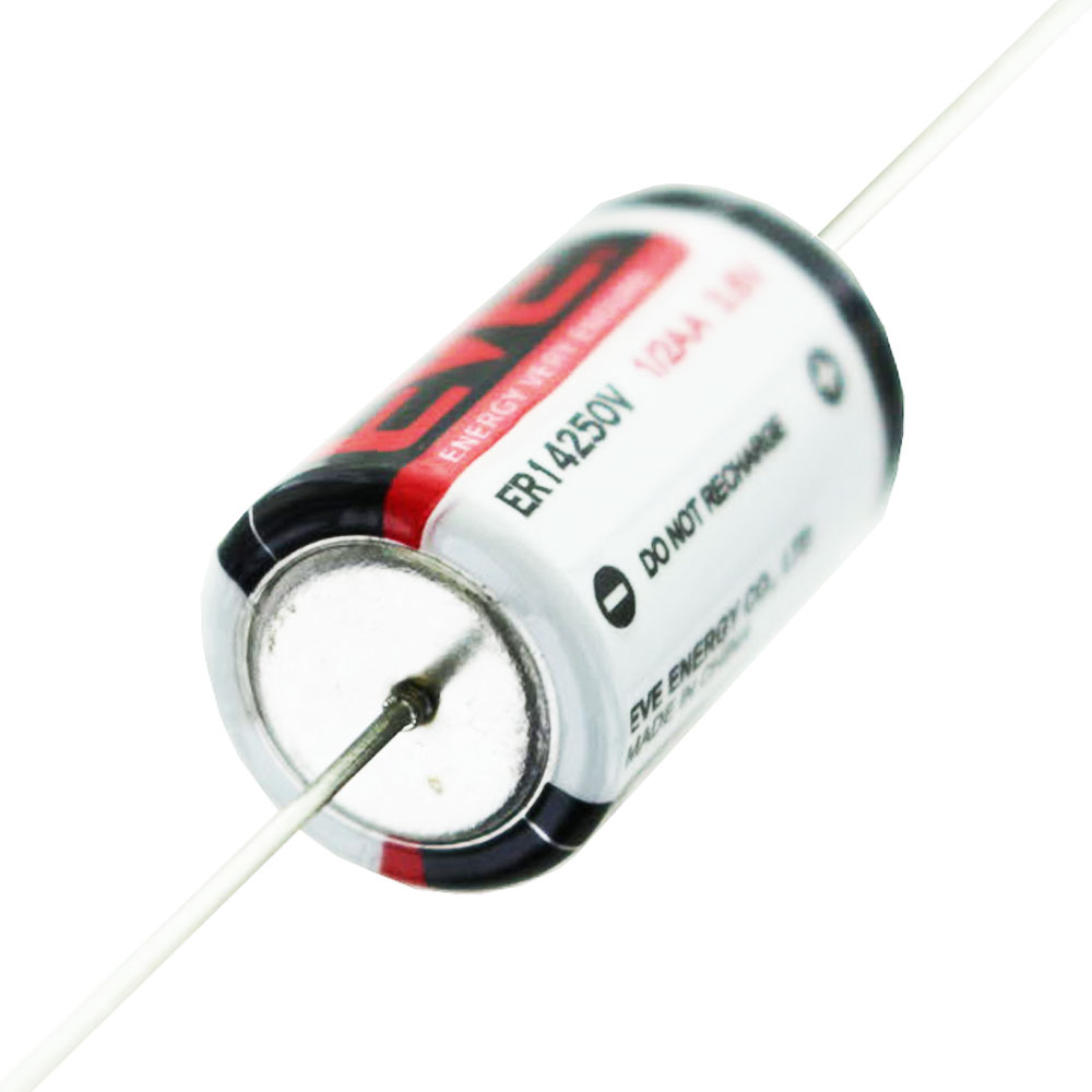 EVE ER14250P Lithium Batterie mit axialem Drahtanschluss