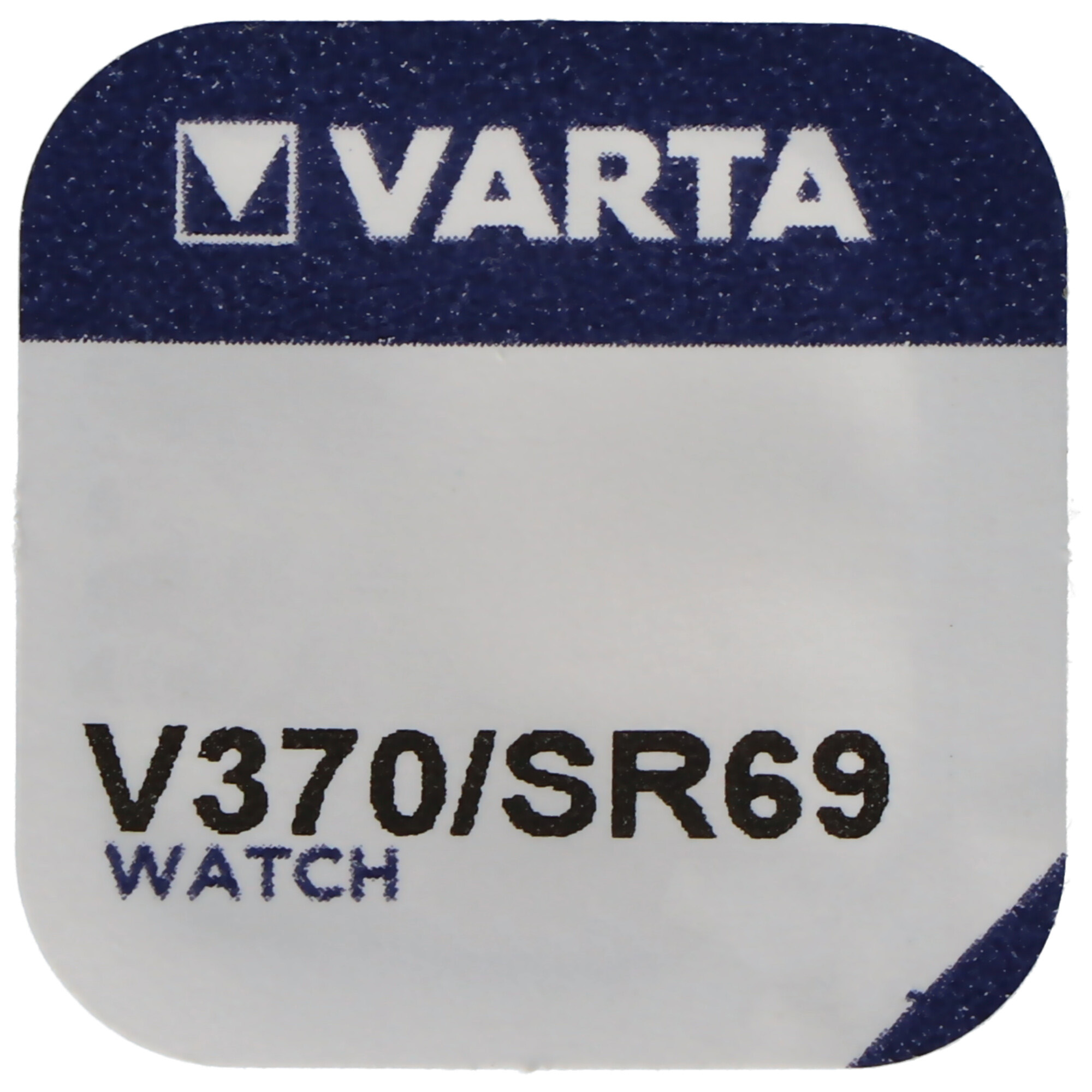 370, Varta V370, SR69, SR920W Knopfzelle für Uhren etc.