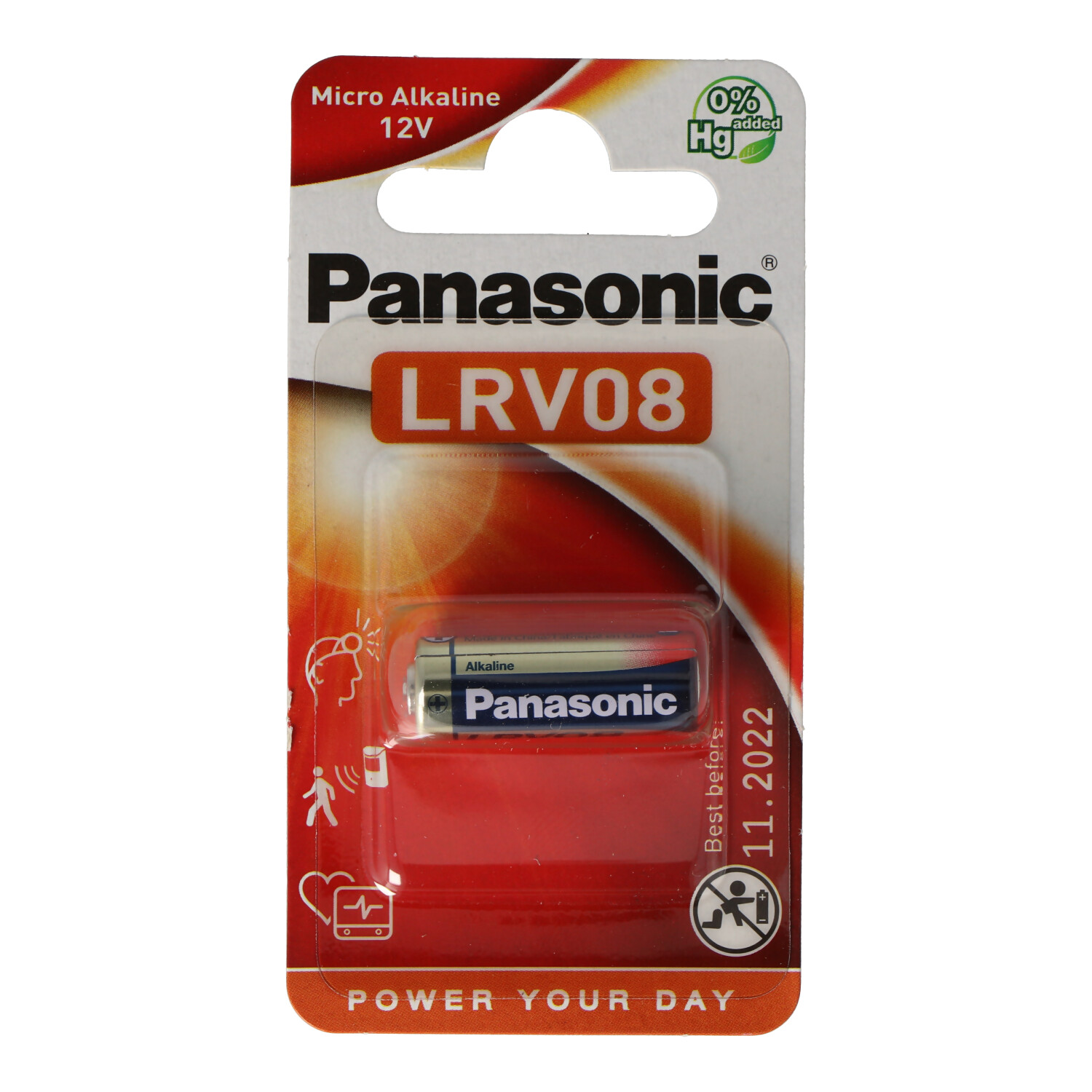 LRV 08 (A23 V23GA GP23A CN23A 23A), PANASONIC Alkaline Battery