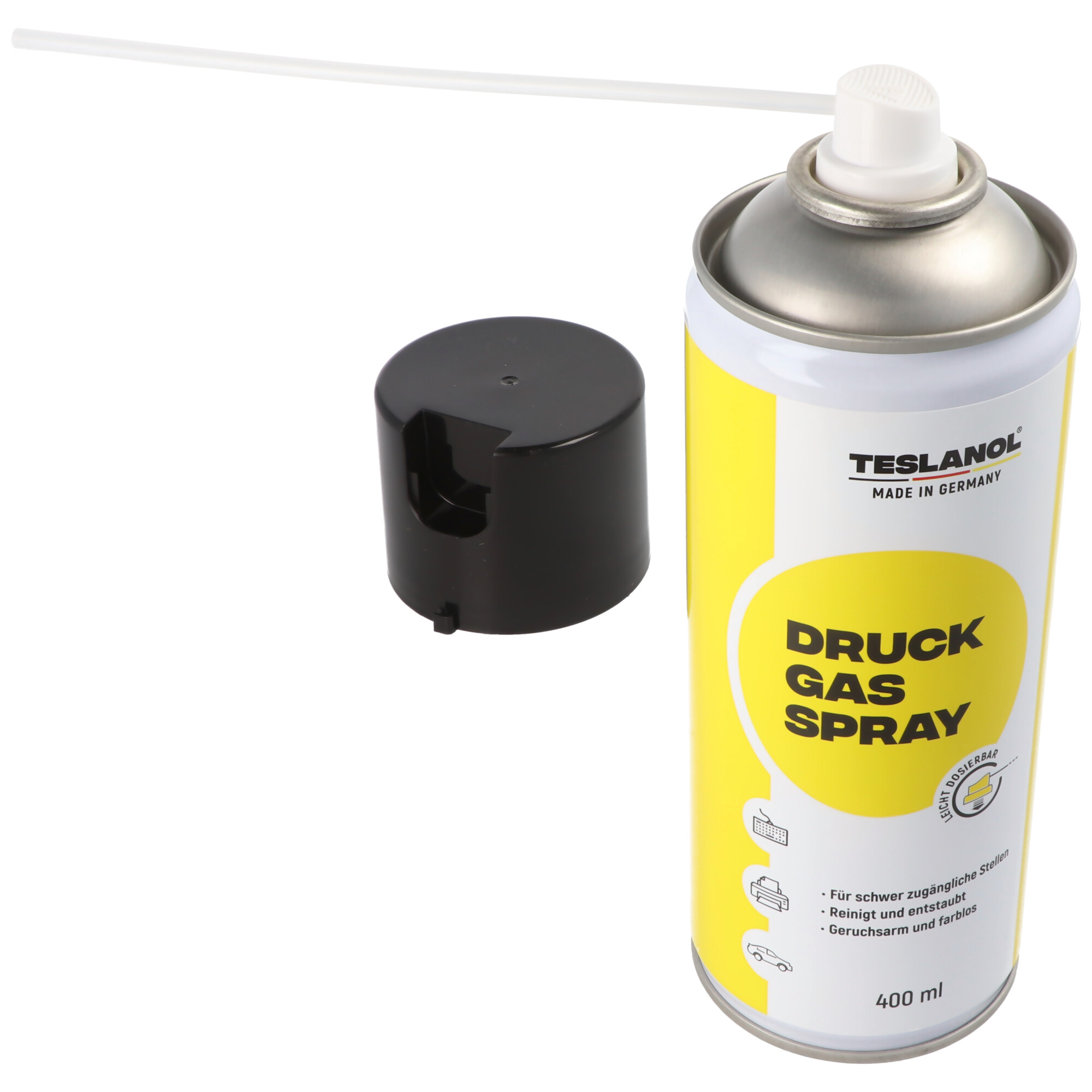 Druckgasspray staubfrei für schwer zugängliche Stellen 400ml