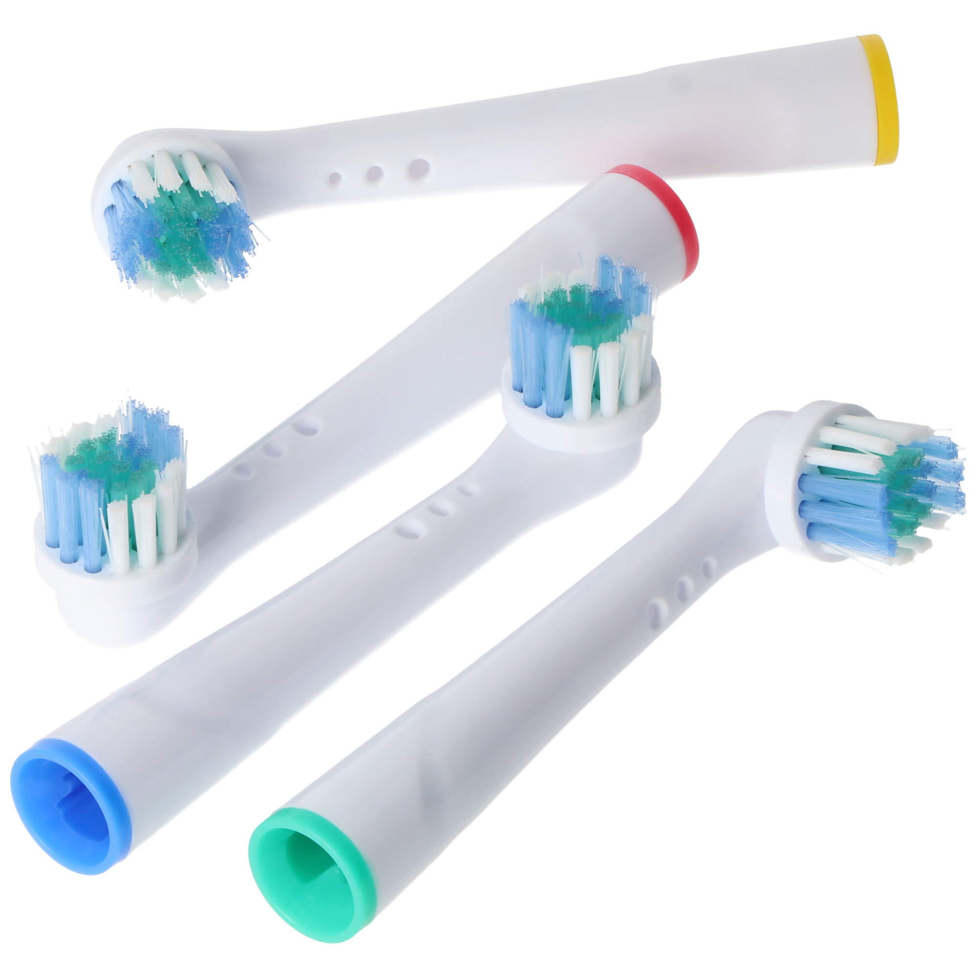 4 Stück Cleaning Brush Ersatz-Zahnbürstenkopf für elektrische Zahnbürsten von Oral-B, passend z.B. für Oral-B D10, D12, D16, D12 und viele andere Modelle von Oral-B