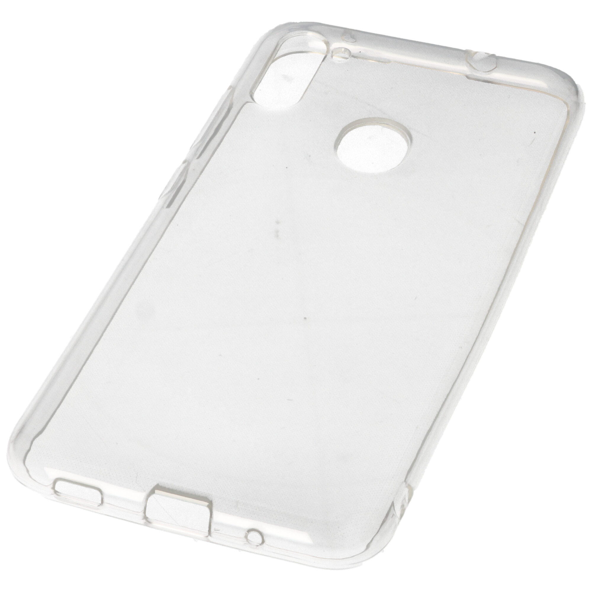 Hülle passend für Samsung Galaxy A11 - transparente Schutzhülle, Anti-Gelb Luftkissen Fallschutz Silikon Handyhülle robustes TPU Case