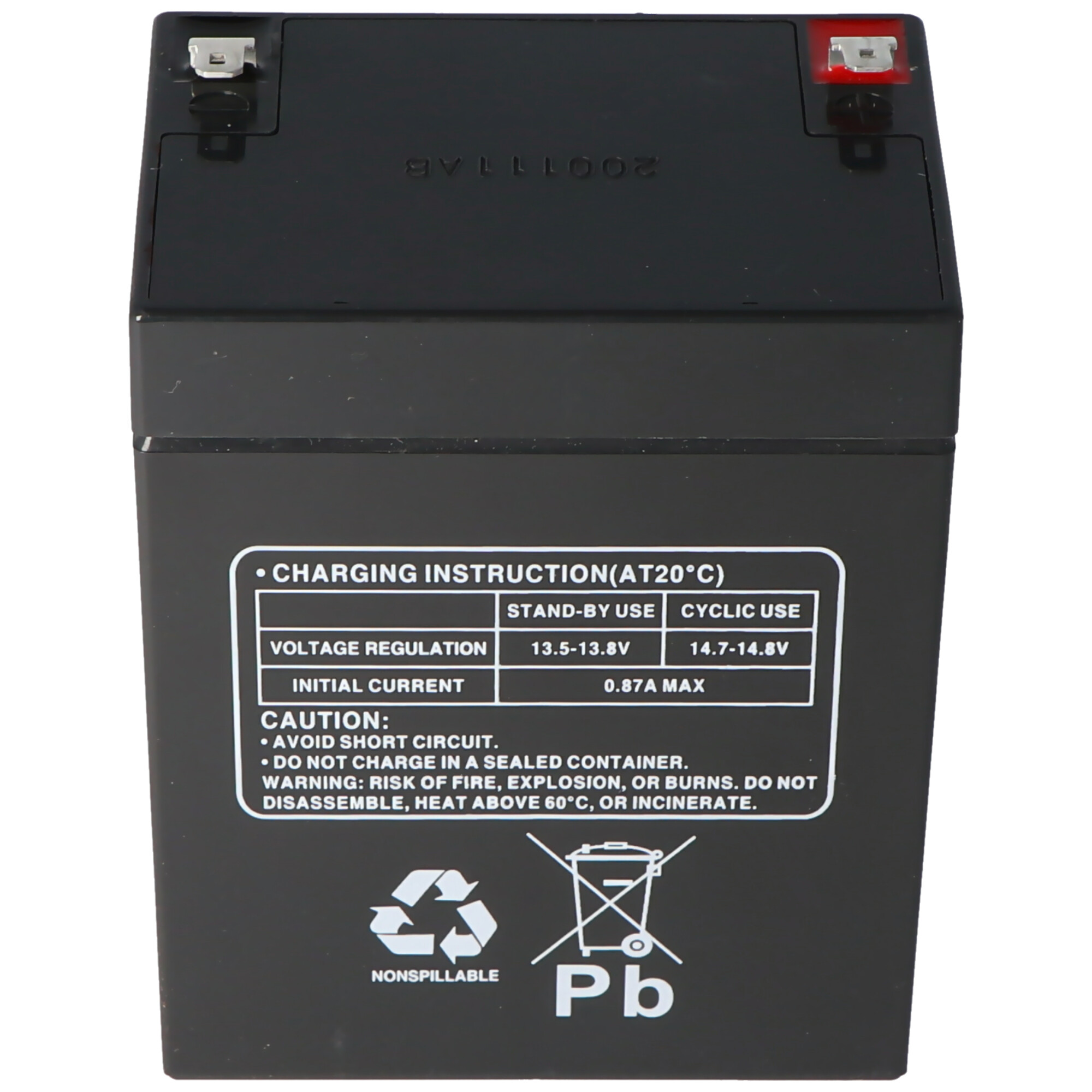 Akku passend für LD Systems Roadboy 65 Batterie für mobiles PA-Soundsystem LDRB65 12 Volt 2900mAh 107 x 78 x 55mm