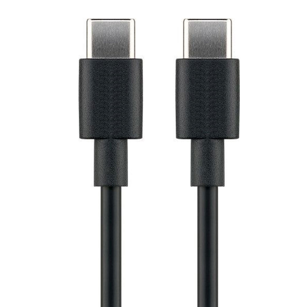 USB-C auf USB-C Lade- und Synchronisationskabel passend für Geräte mit USB-C Anschluss, Farbe schwarz