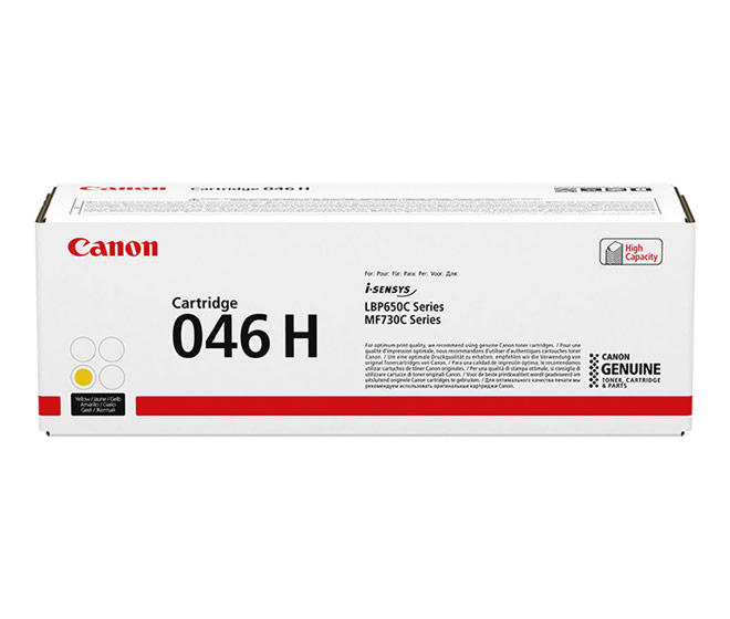 Canon Lasertoner 046H gelb 5.000 Seiten