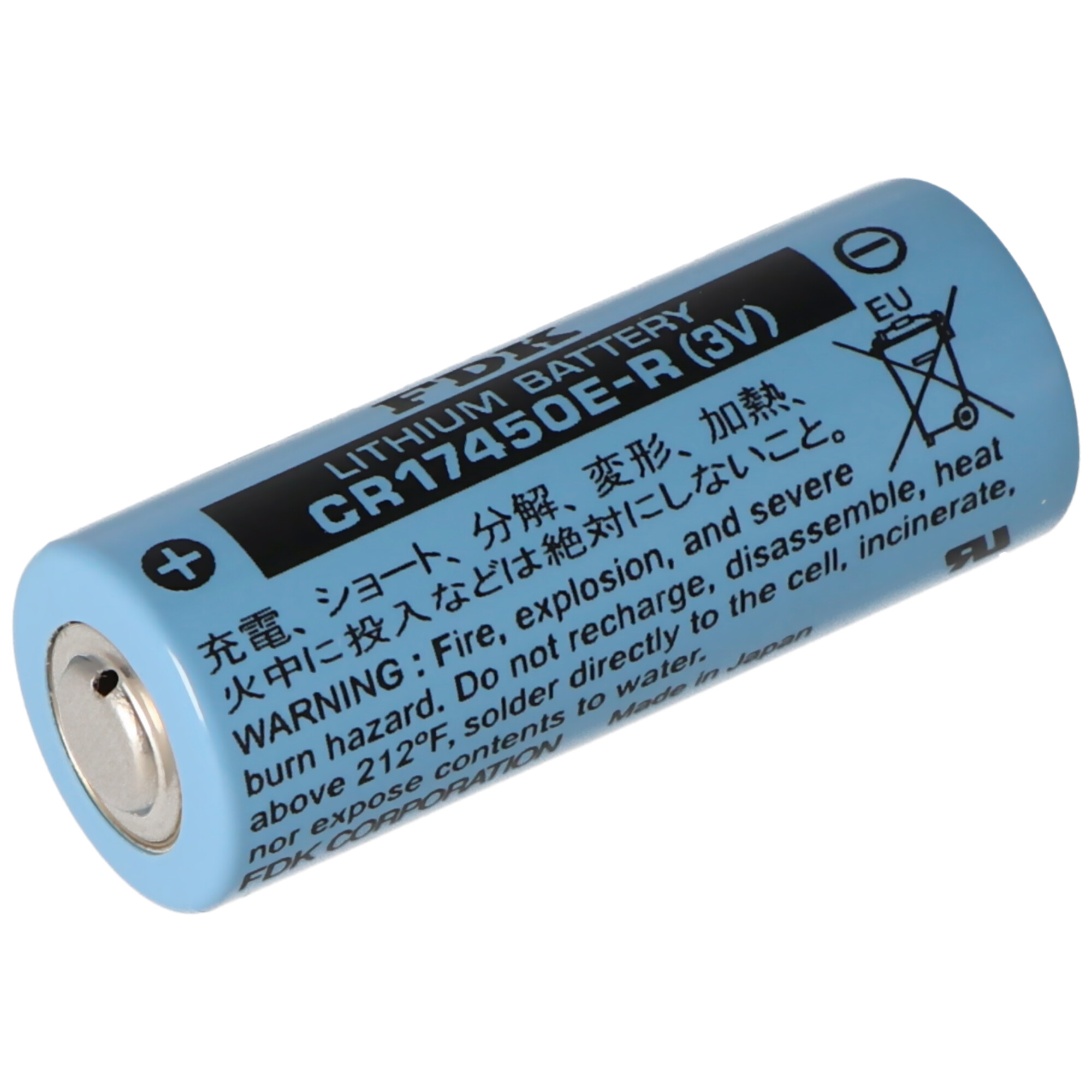 Sanyo Lithium Batterie CR17450E-R Size A Standard ohne Lötfahne