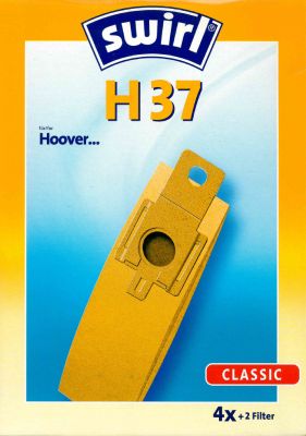 Swirl Staubsaugerbeutel H37 Classic aus Spezialpapier für Hoover Staubsauger