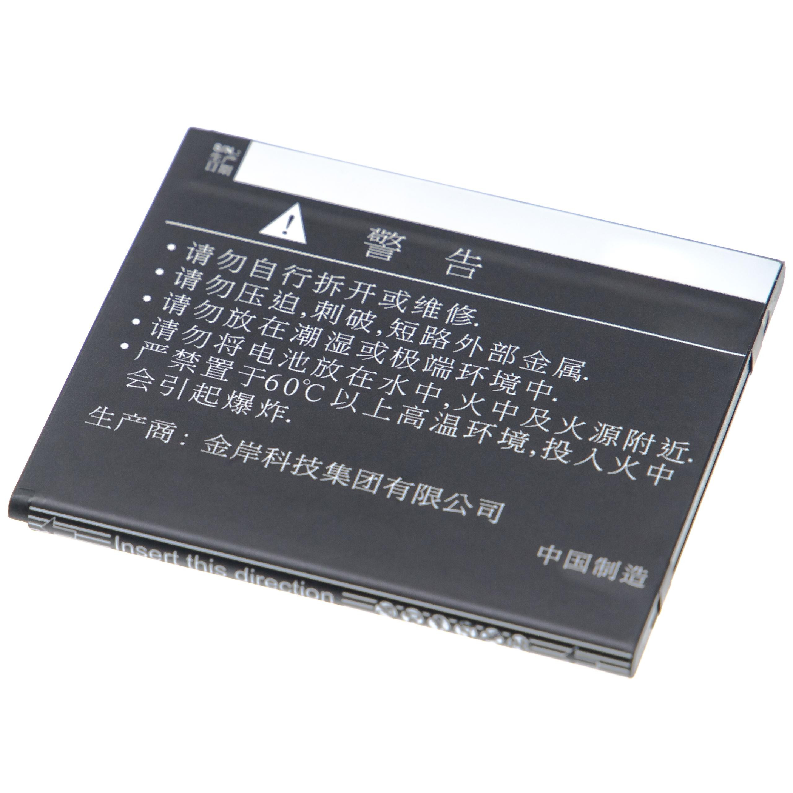 Li-Ion-Akku - 2100mAh (3.8V) für ZTE BA530 Handy, Smartphone, Telefon wie ZTE Li3826T43P4H705949
