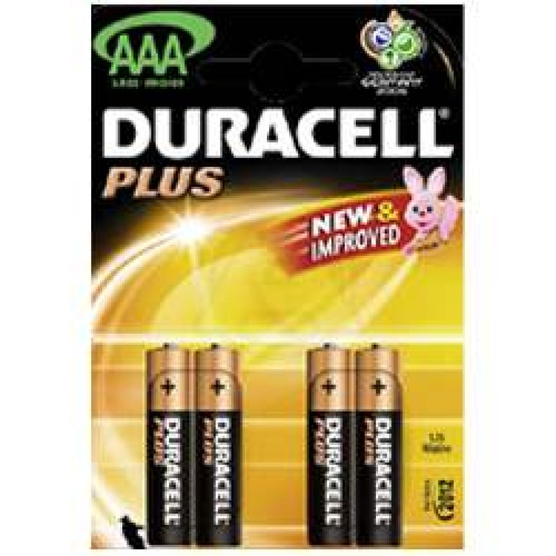 DURACELL Plus Micro/AAA 4er Pack