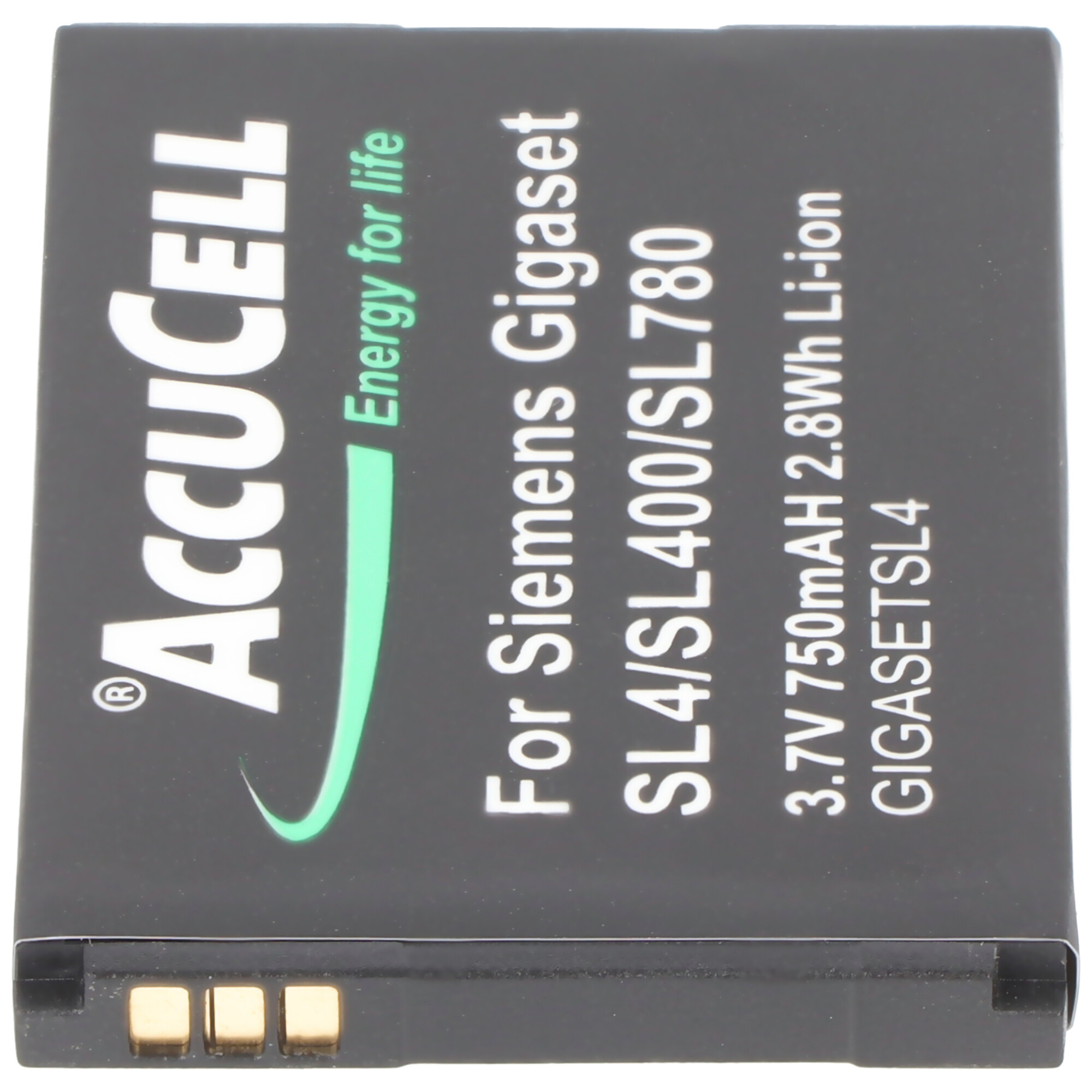 AccuCell Akku passend für Siemens SL4, SL400, SL78, SL780, SL785, SL788