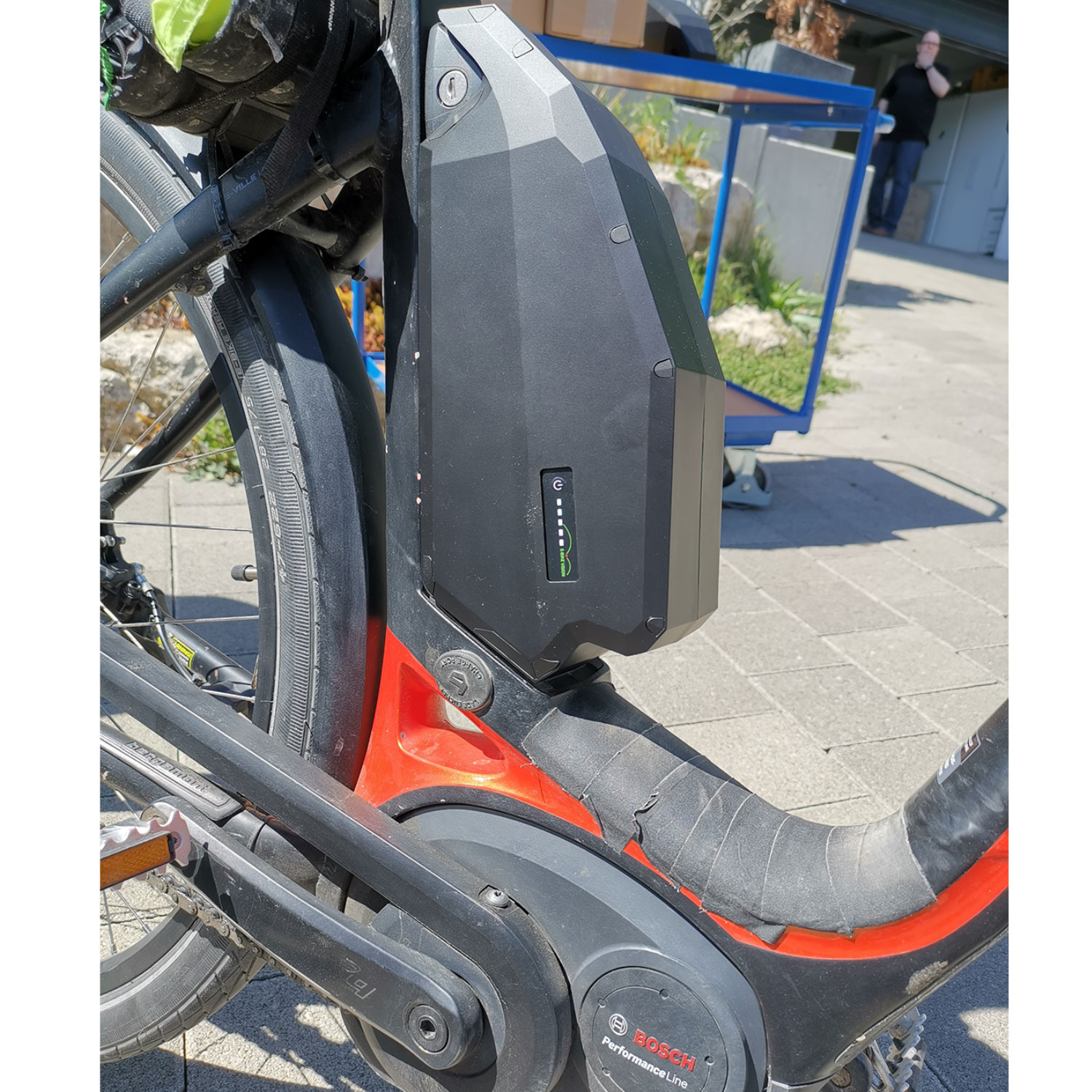 Hochleistungs E-Bike Akku Bosch Active und Performance 36 Volt 20,7Ah 745Wh Unterrohr