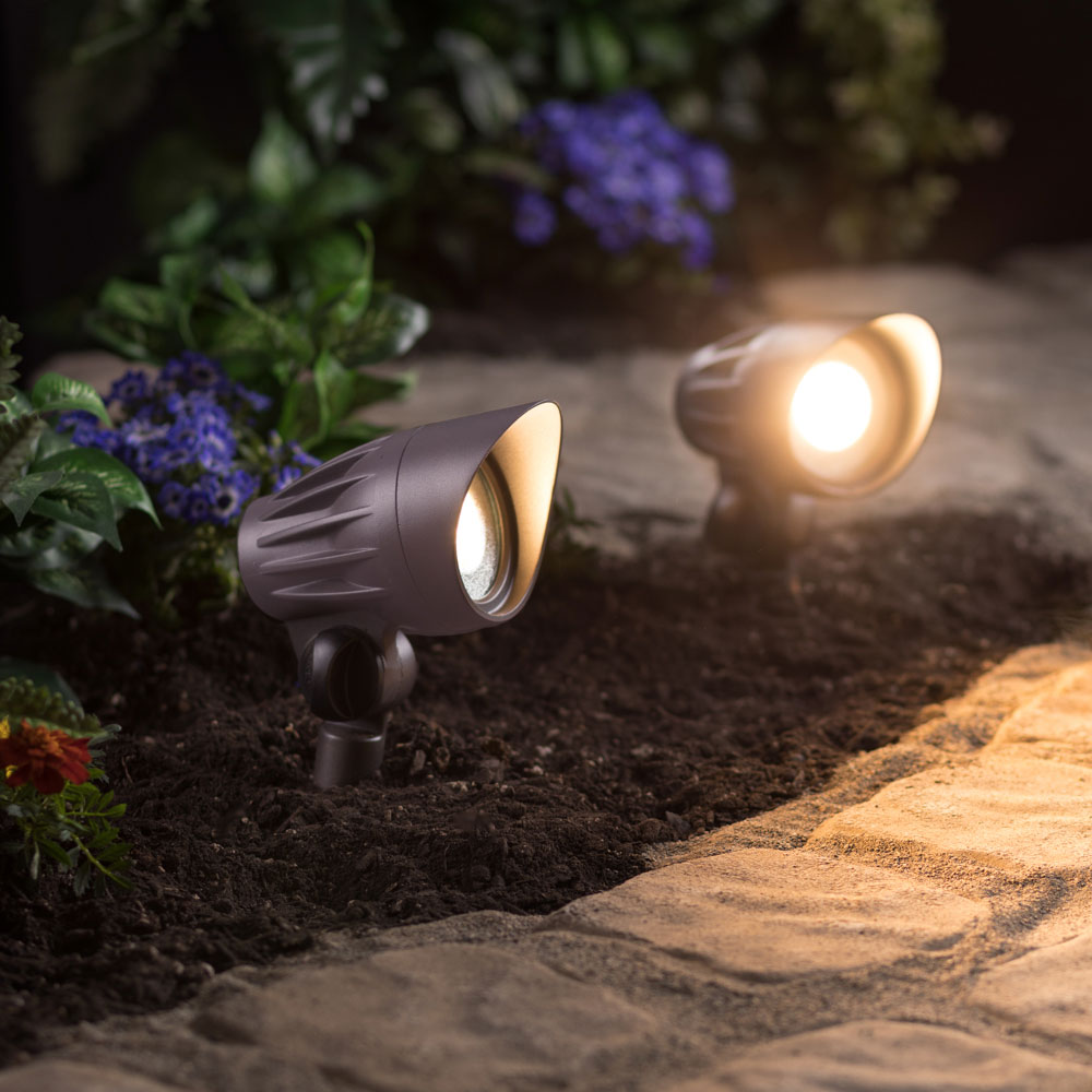 Duracell Niedervolt LED Garten Spot mit max. 400 Lumen, 4 Watt, Lieferung ohne das erforderliche Netzteil